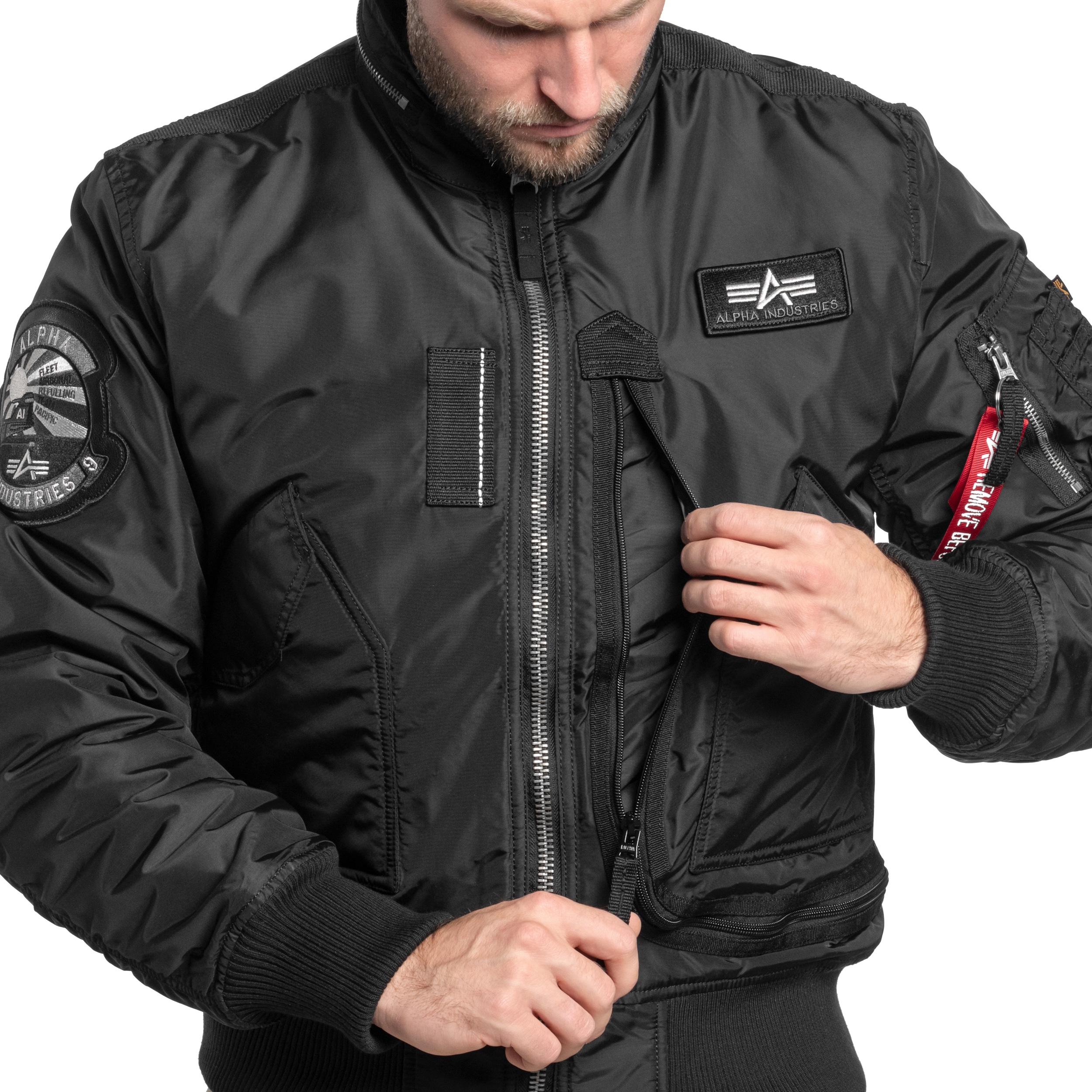 Alpha Industries Engine Jacket - Black