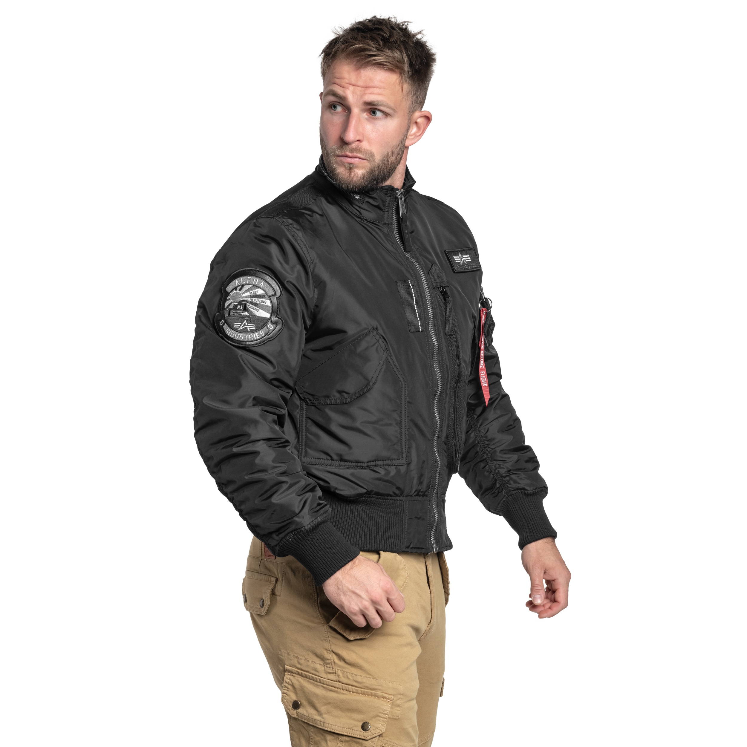Alpha Industries Engine Jacket - Black