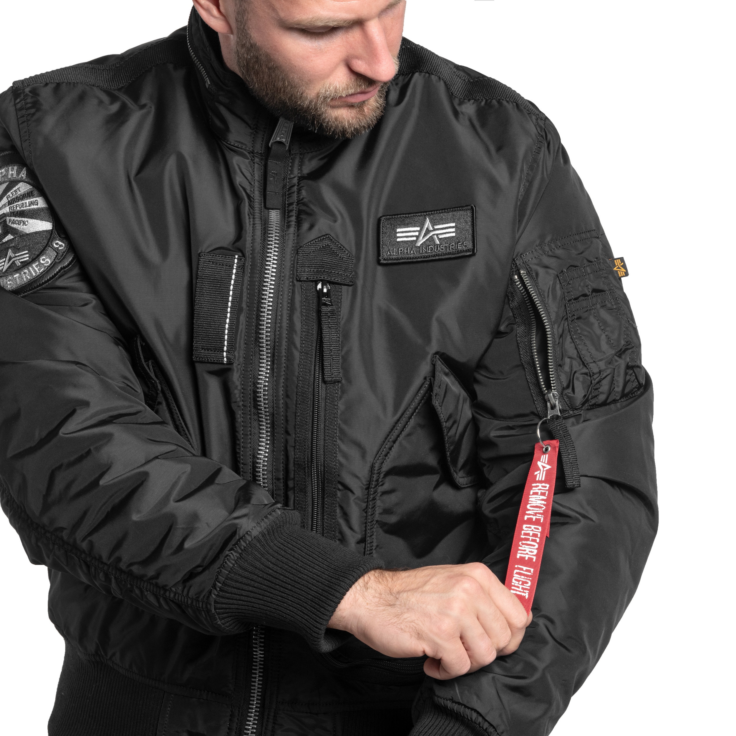 Alpha Industries Engine Jacket - Black