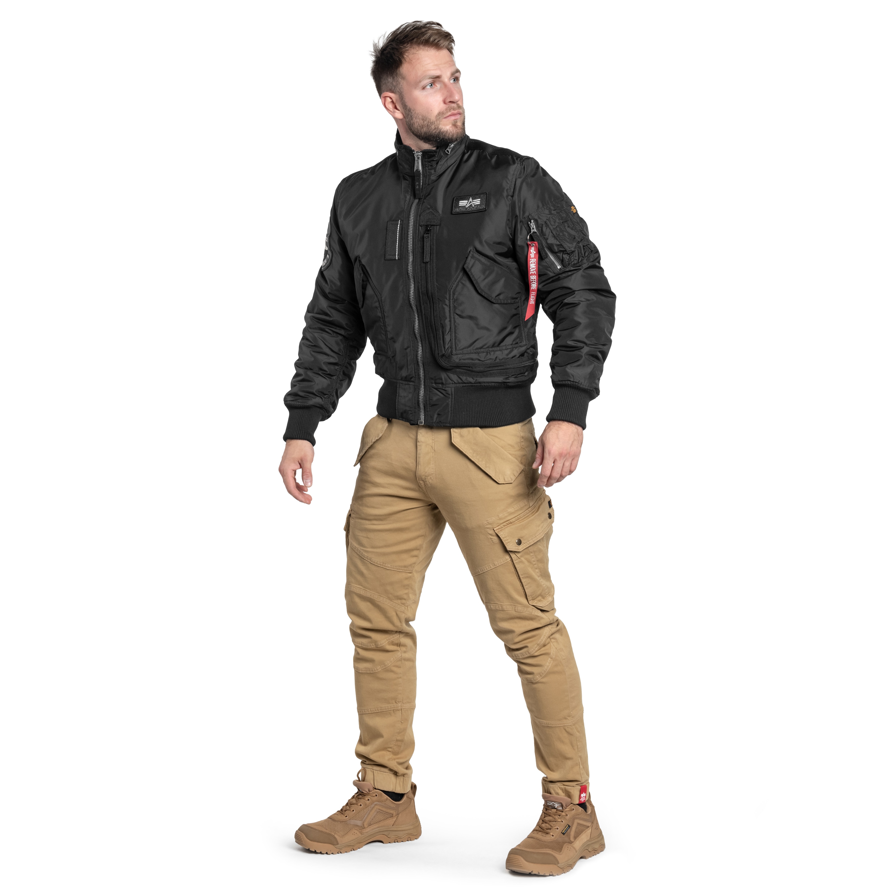 Alpha Industries Engine Jacket - Black