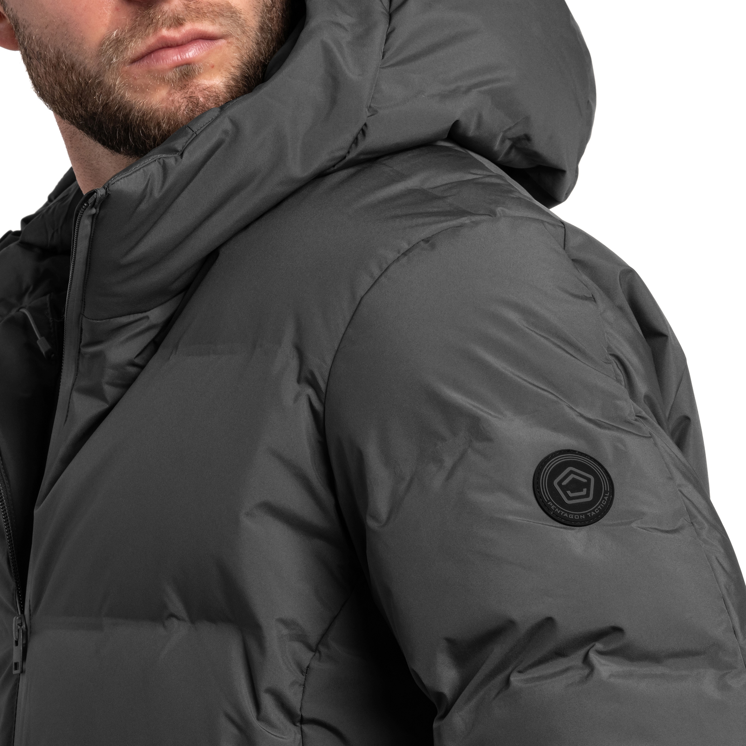 Pentagon Omega Down Jacket - Cinder Gray