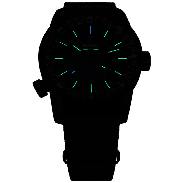 Traser P68 Pathfinder GMT TS Watch - Blue