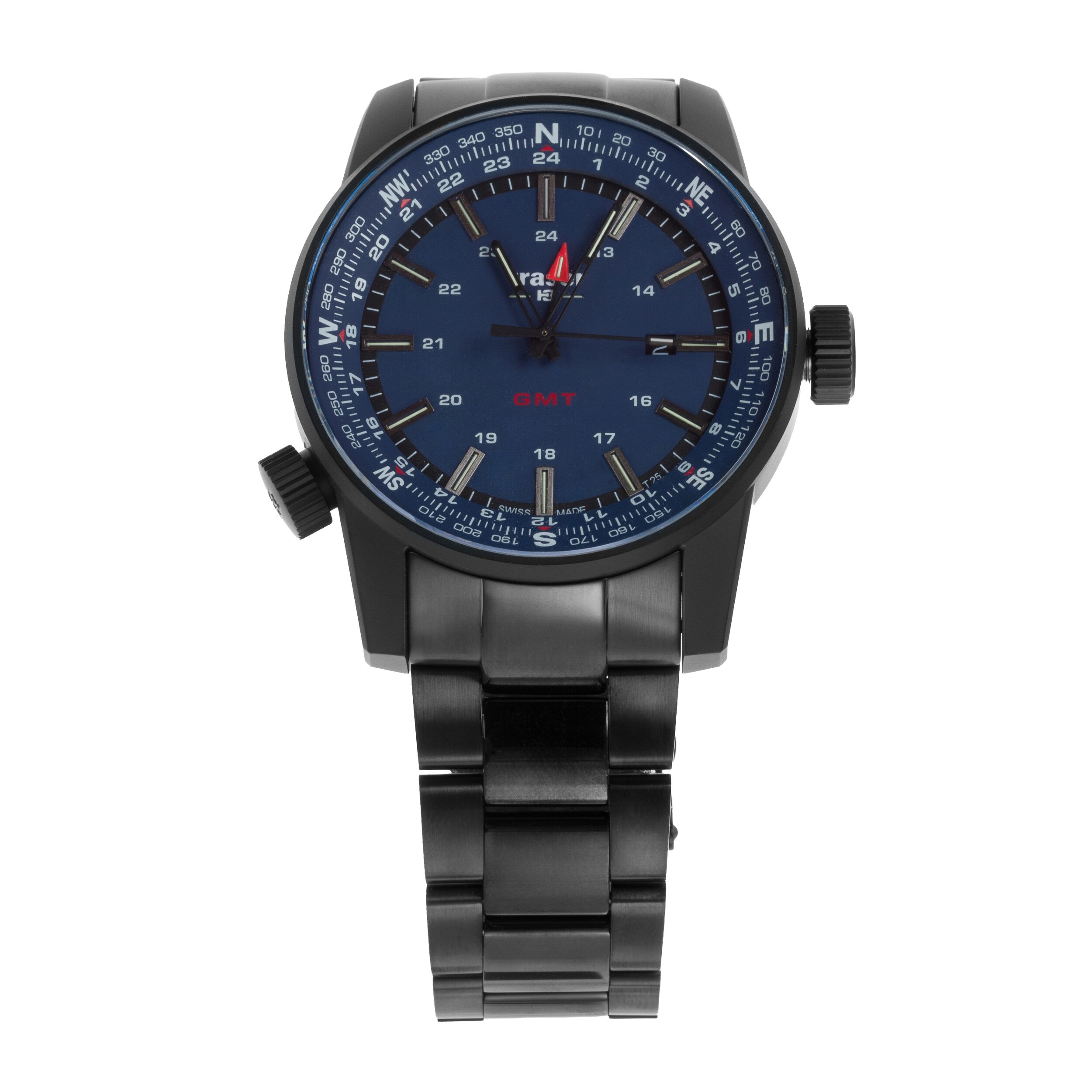 Traser P68 Pathfinder GMT PSS Watch - Blue