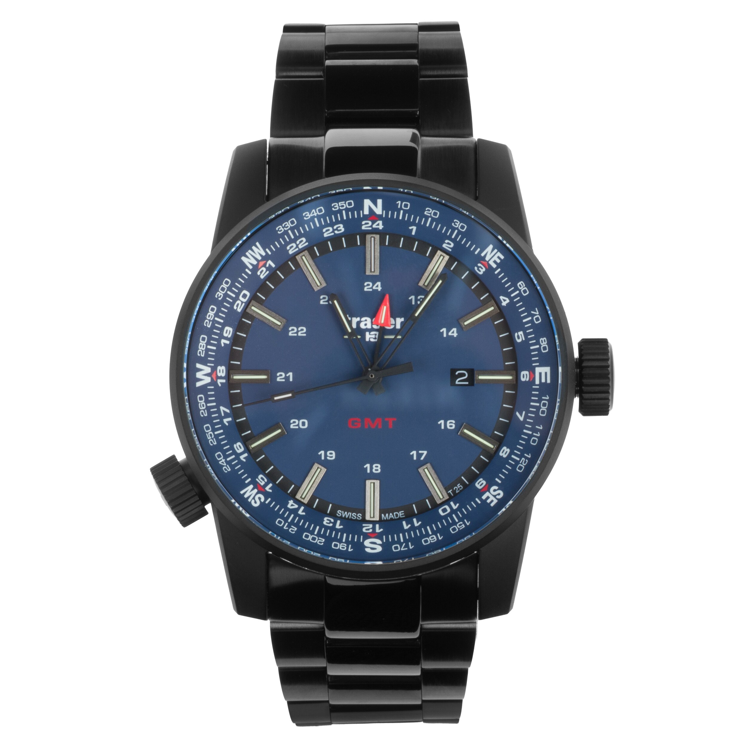 Traser P68 Pathfinder GMT PSS Watch - Blue