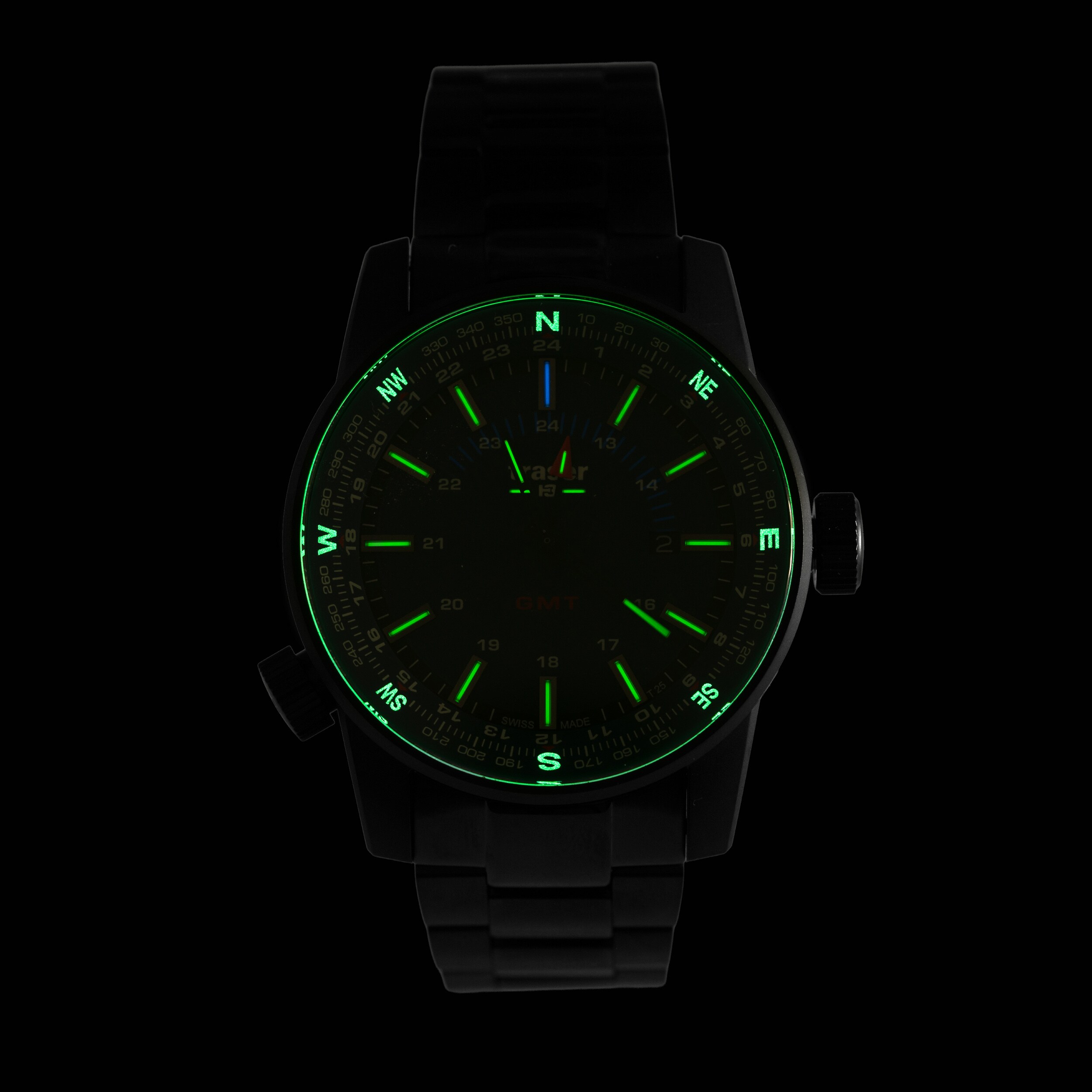 Traser P68 Pathfinder GMT PSS Watch - Blue