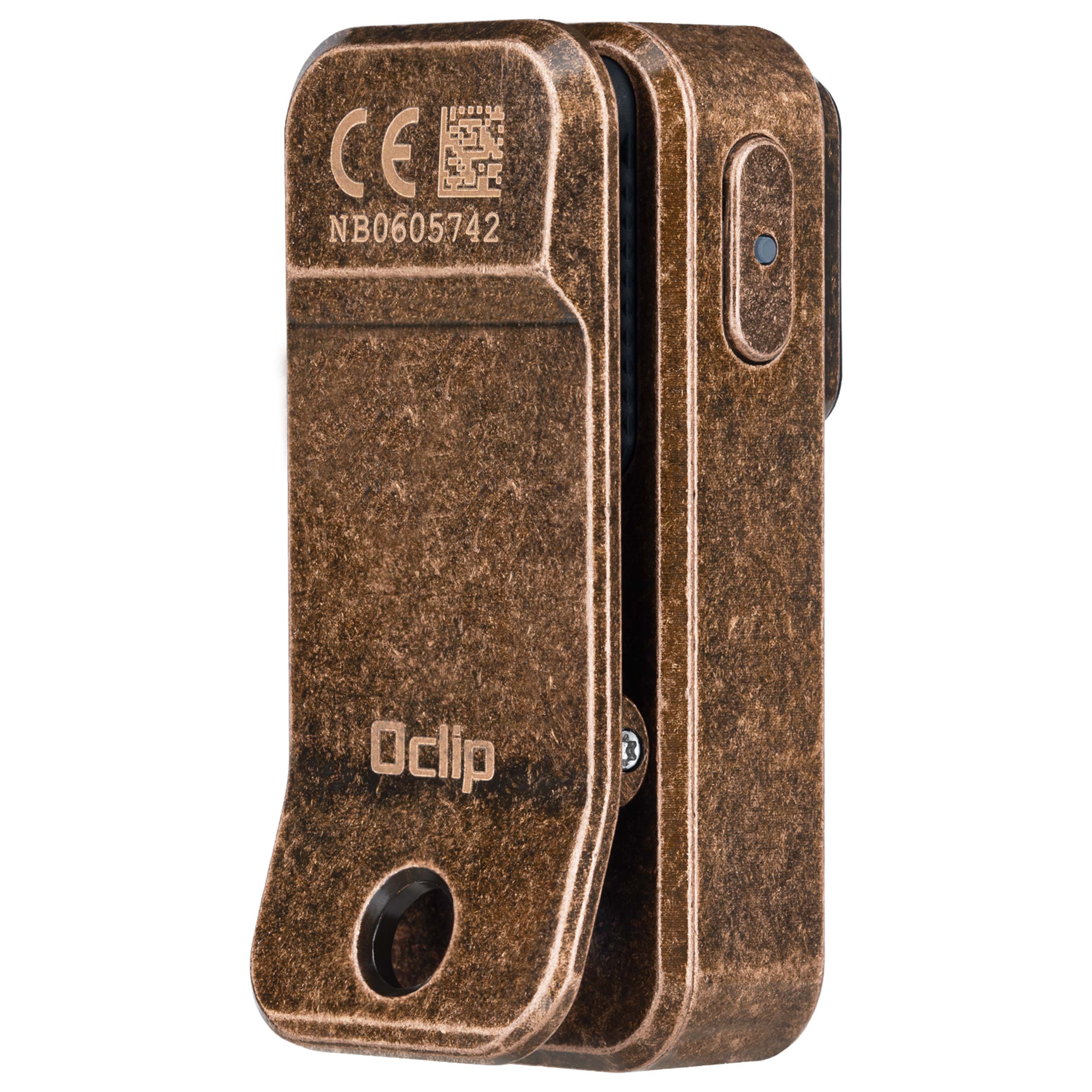 Olight Oclip Copper Rechargeable Flashlight - 300 lumens