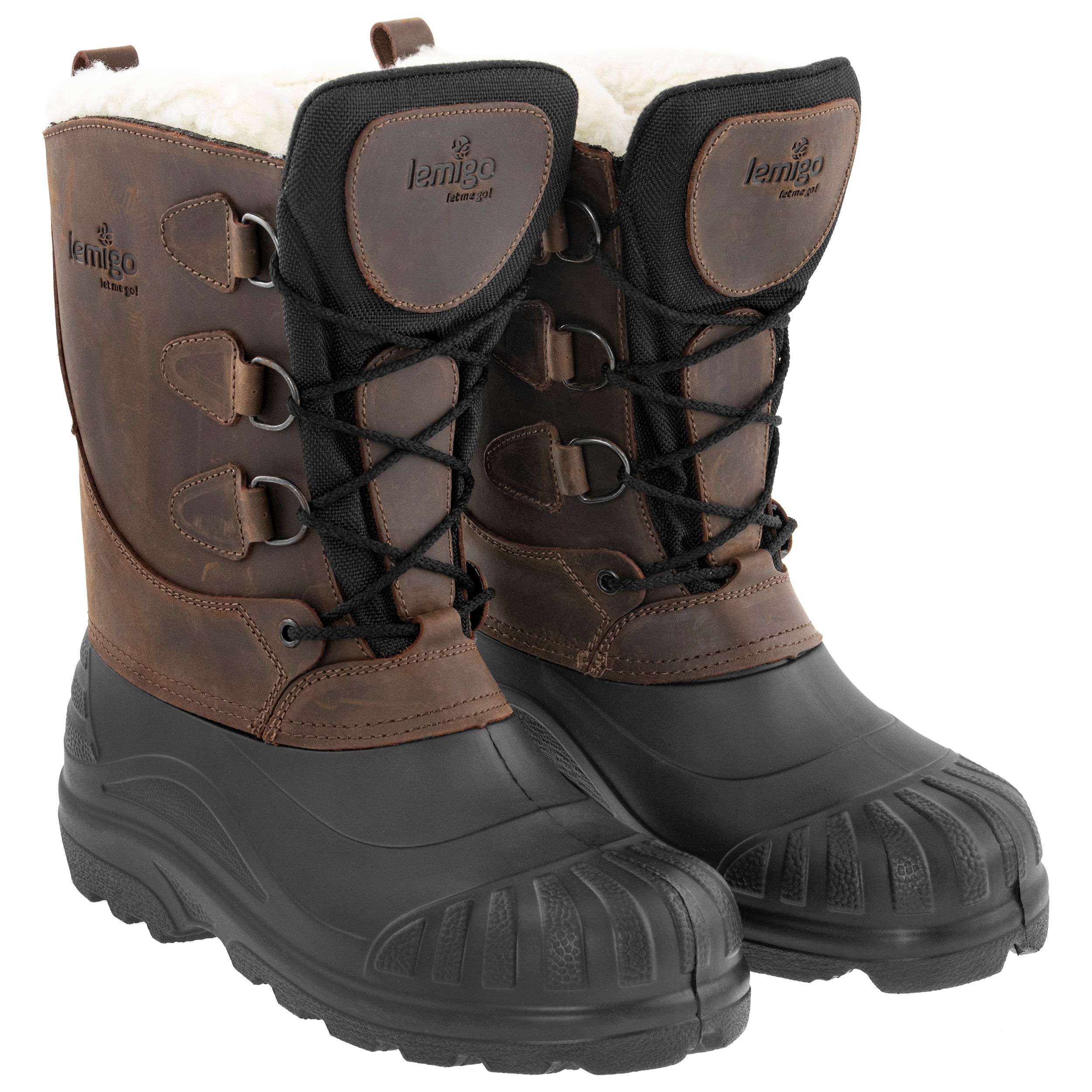 Lemigo King 821 Snow Boots - Brown