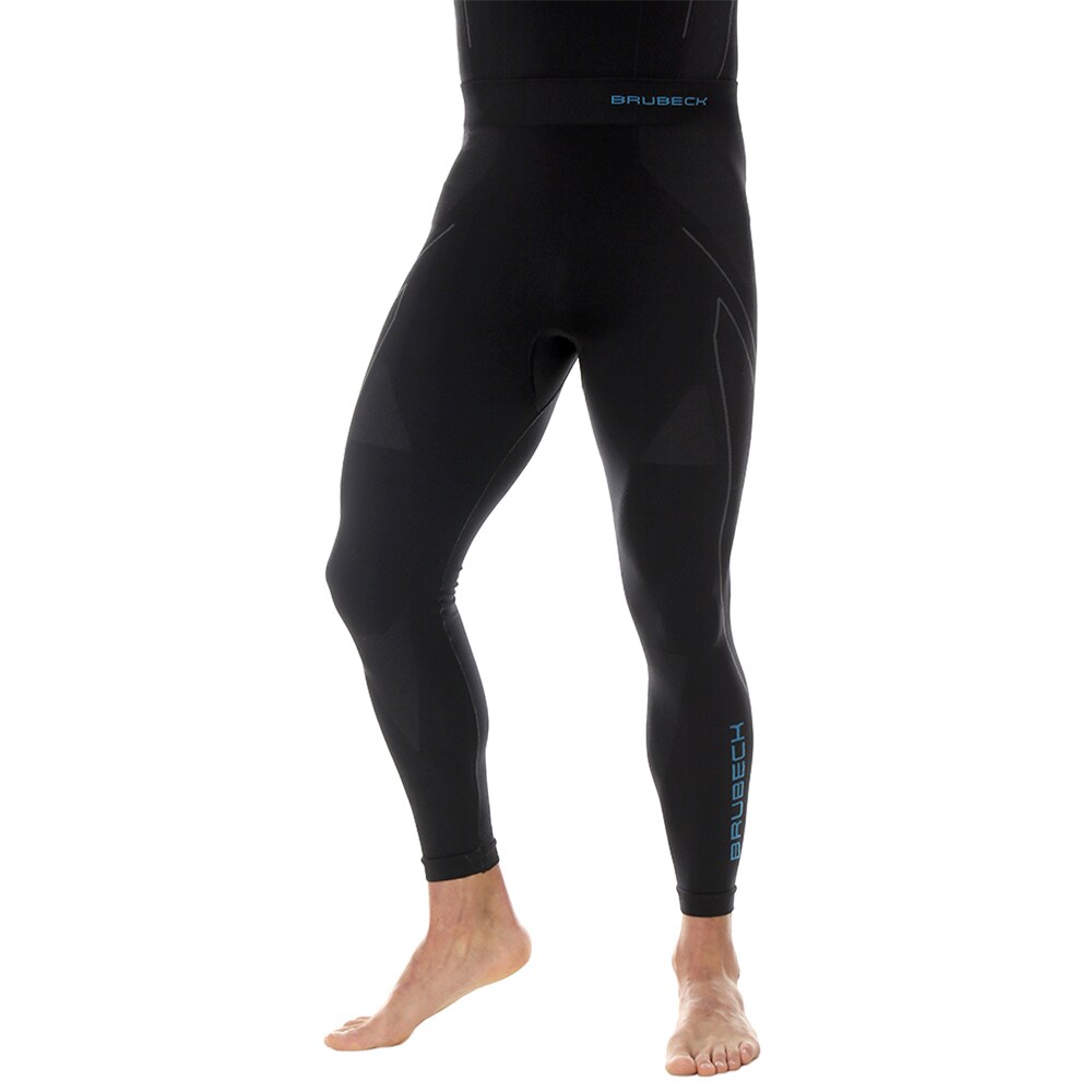 Brubeck Nilit Heat Thermo Leggings - Black/Blue