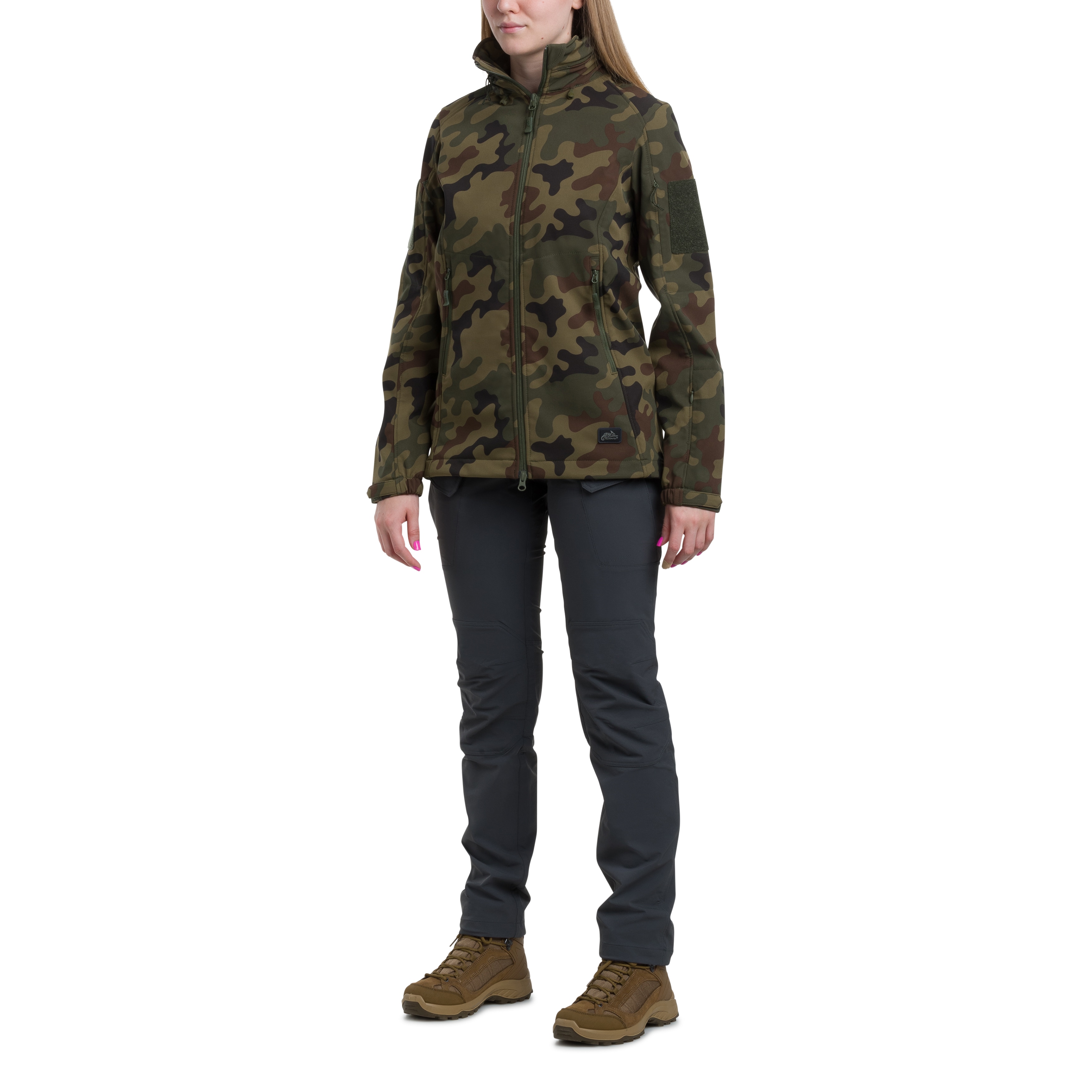 Helikon-Tex Gunfighter Softshell Women's Jacket - wz.93 Pantera PL Woodland