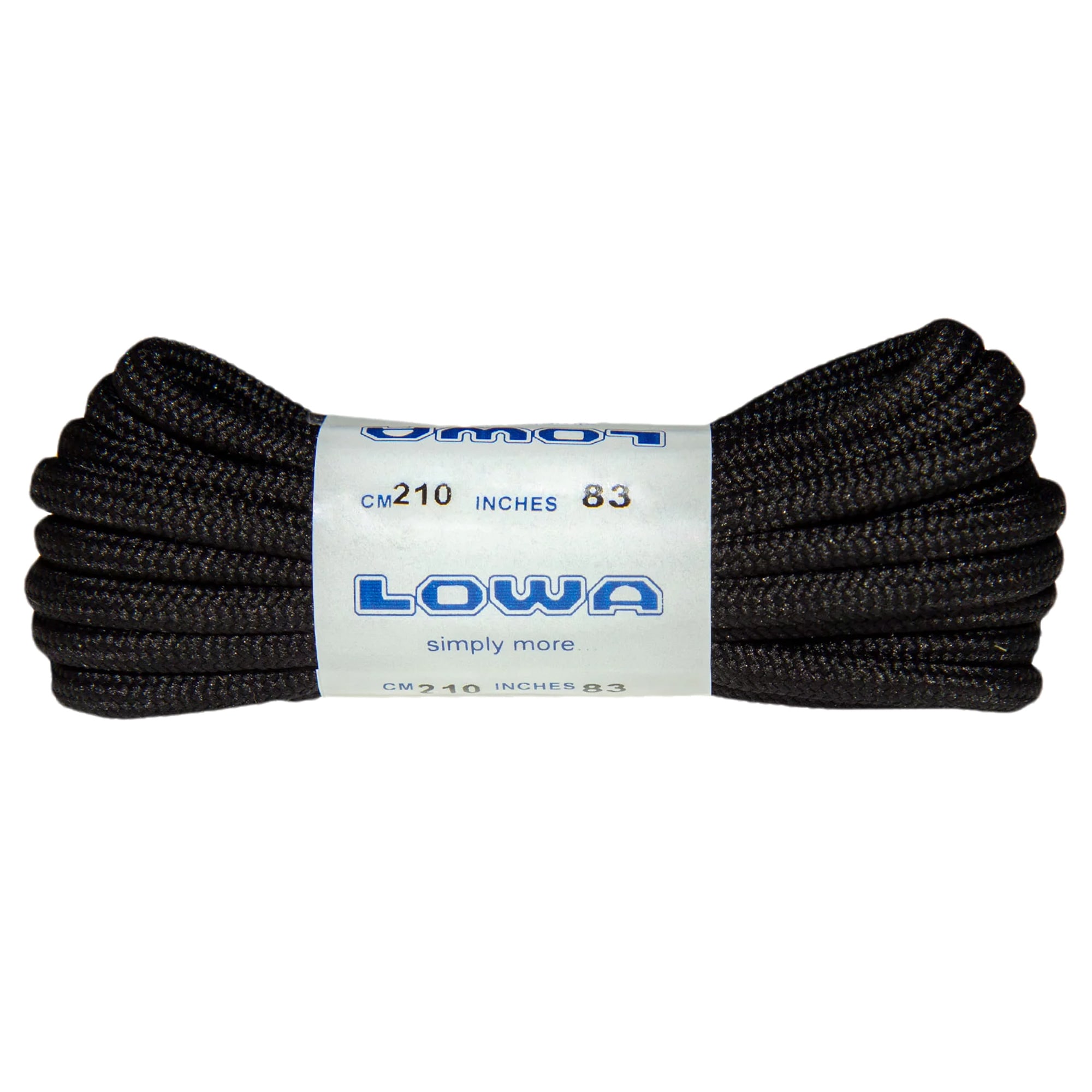Lowa shoelaces 210 cm - Black