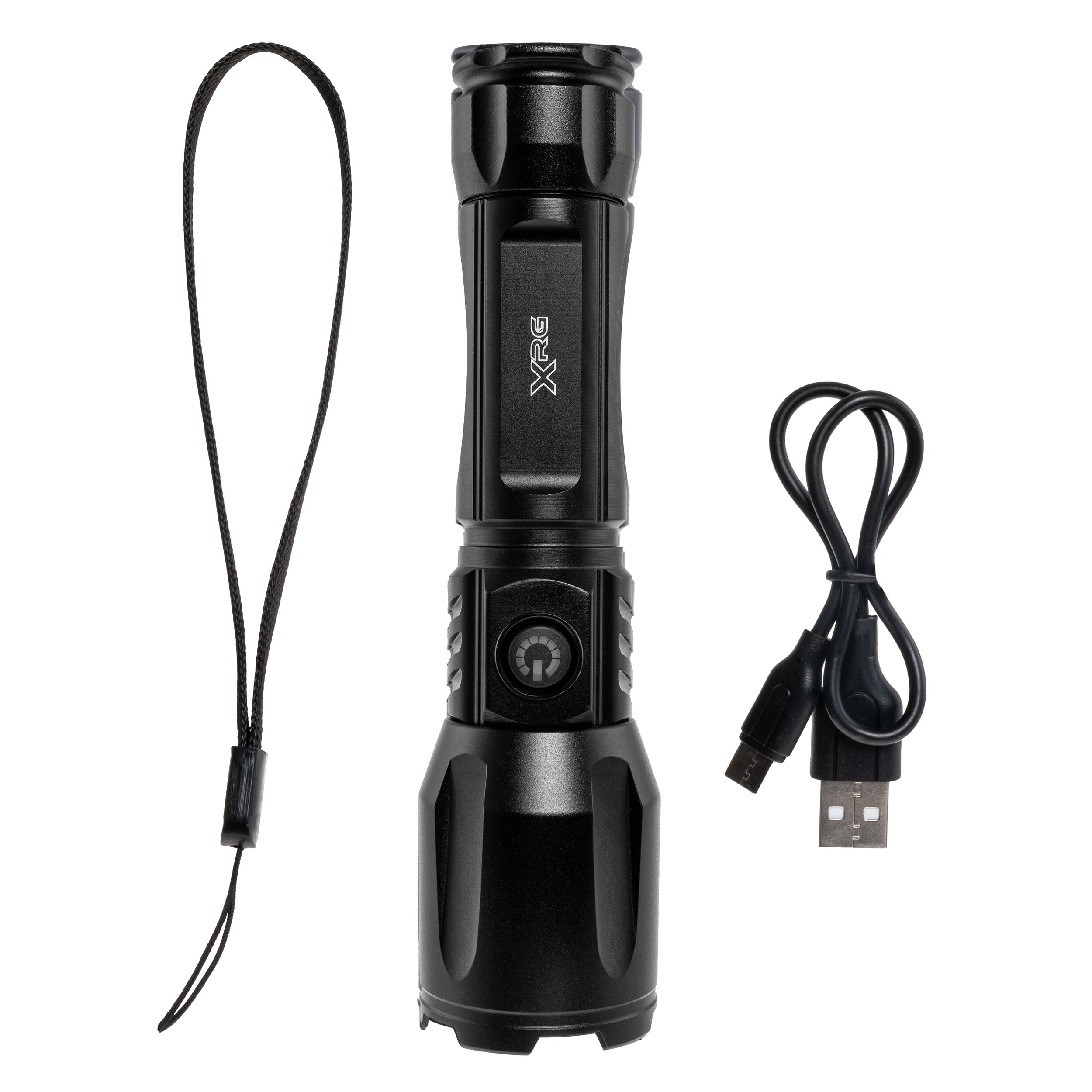 XRG M1500 Zoom Rechargeable Flashlight - 1800 lumens