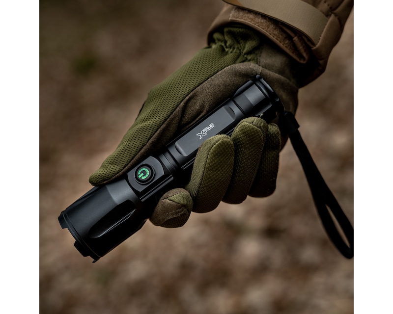XRG M1500 Zoom Rechargeable Flashlight - 1800 lumens - Buy Online - MILITARY Shop XRG M1500 Zoom Rechargeable Flashlight - 1800 lumens - Buy Online - MILITARY Shop