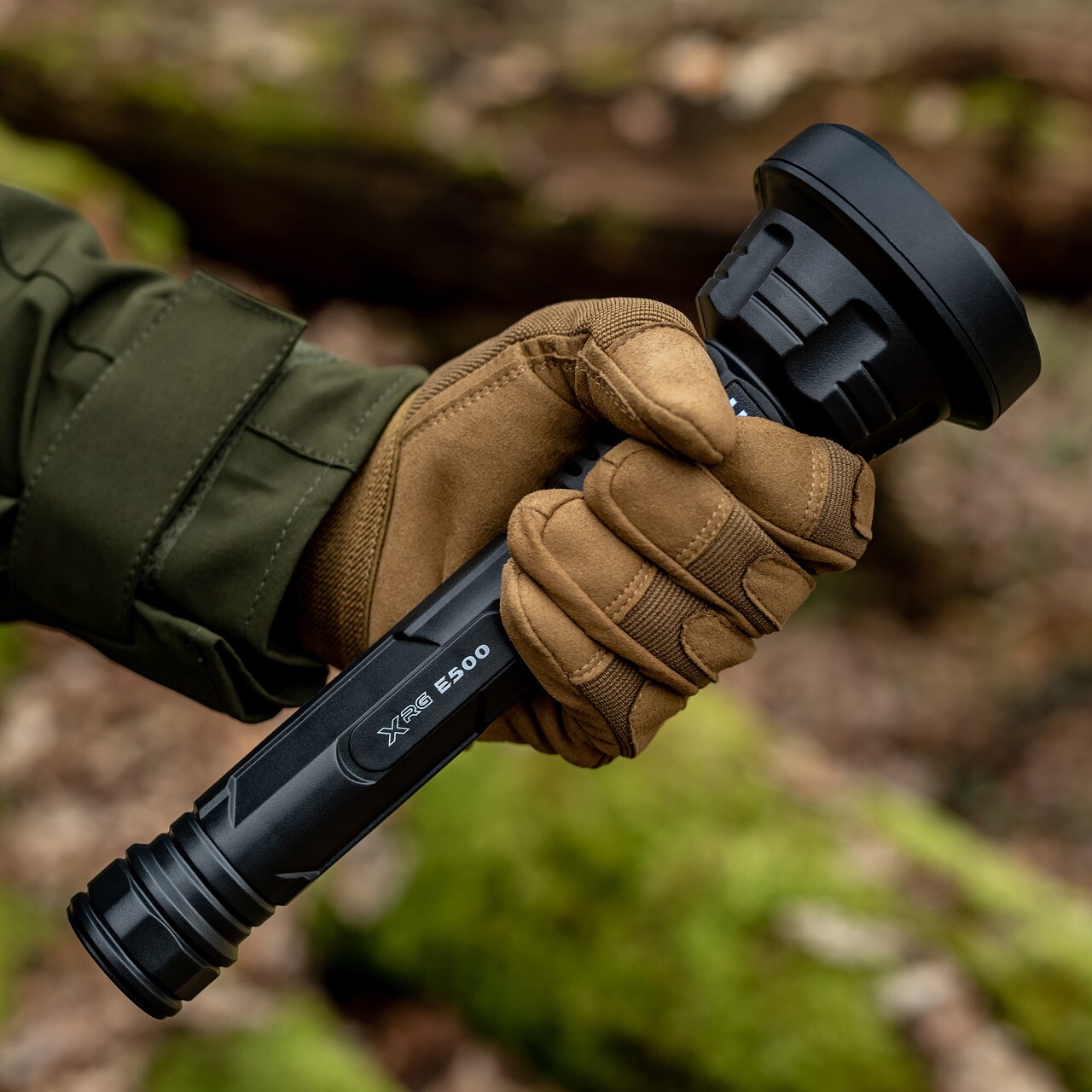 XRG E500 Thrower Rechargeable Flashlight - 1200 lumens