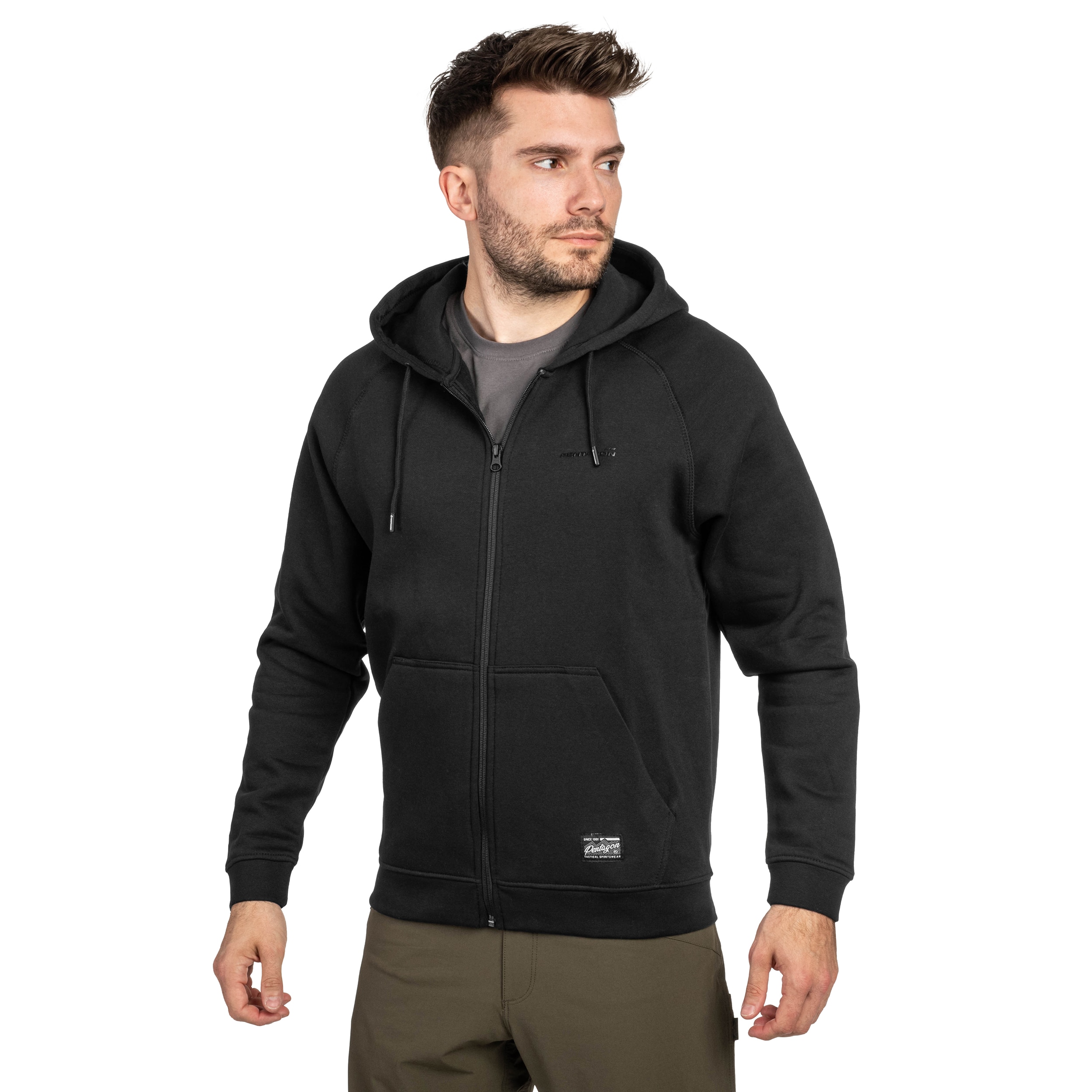 Pentagon Phaeton Zip Sweatshirt - Black