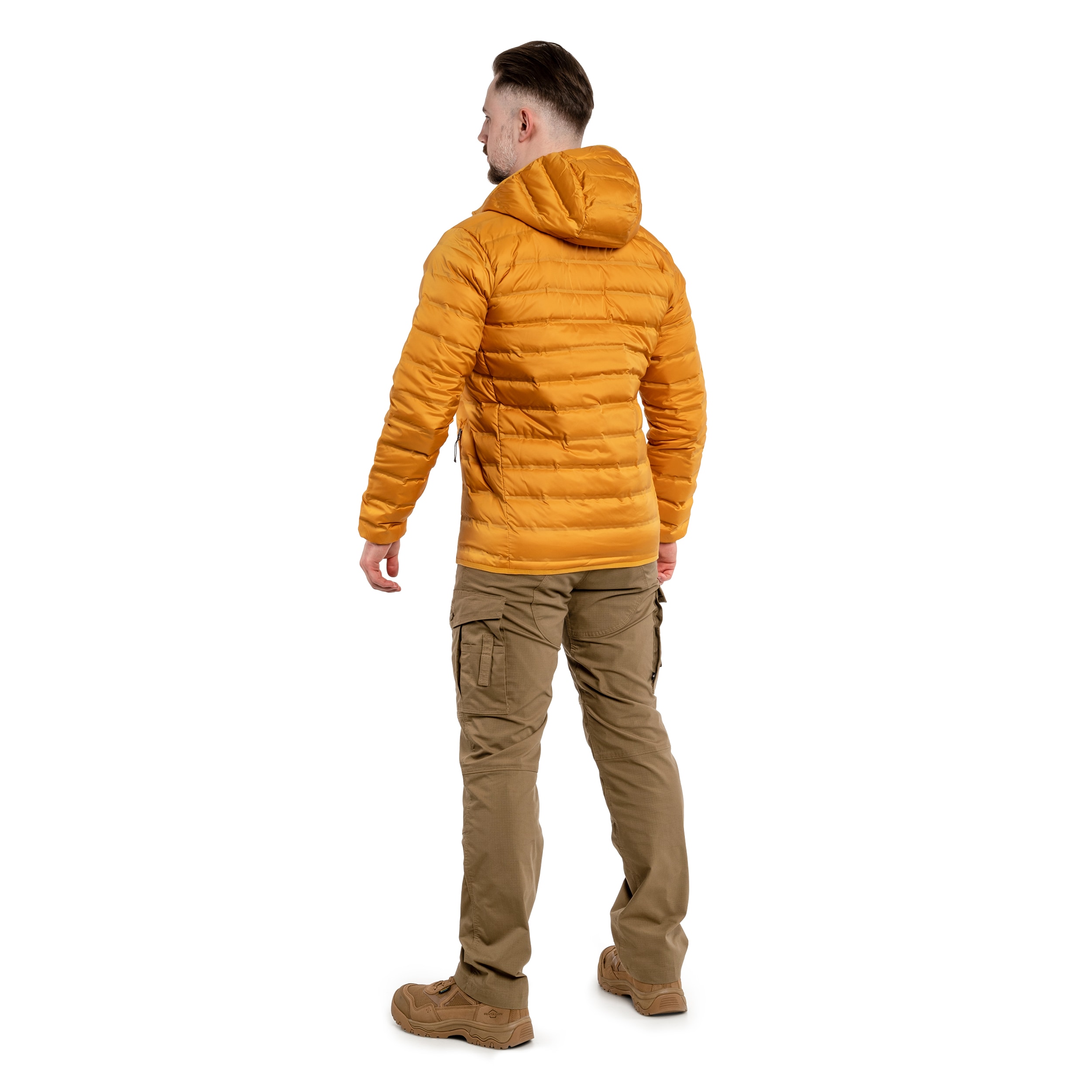 Columbia Lake 22 Down Hooded Jacket - Raw Honey