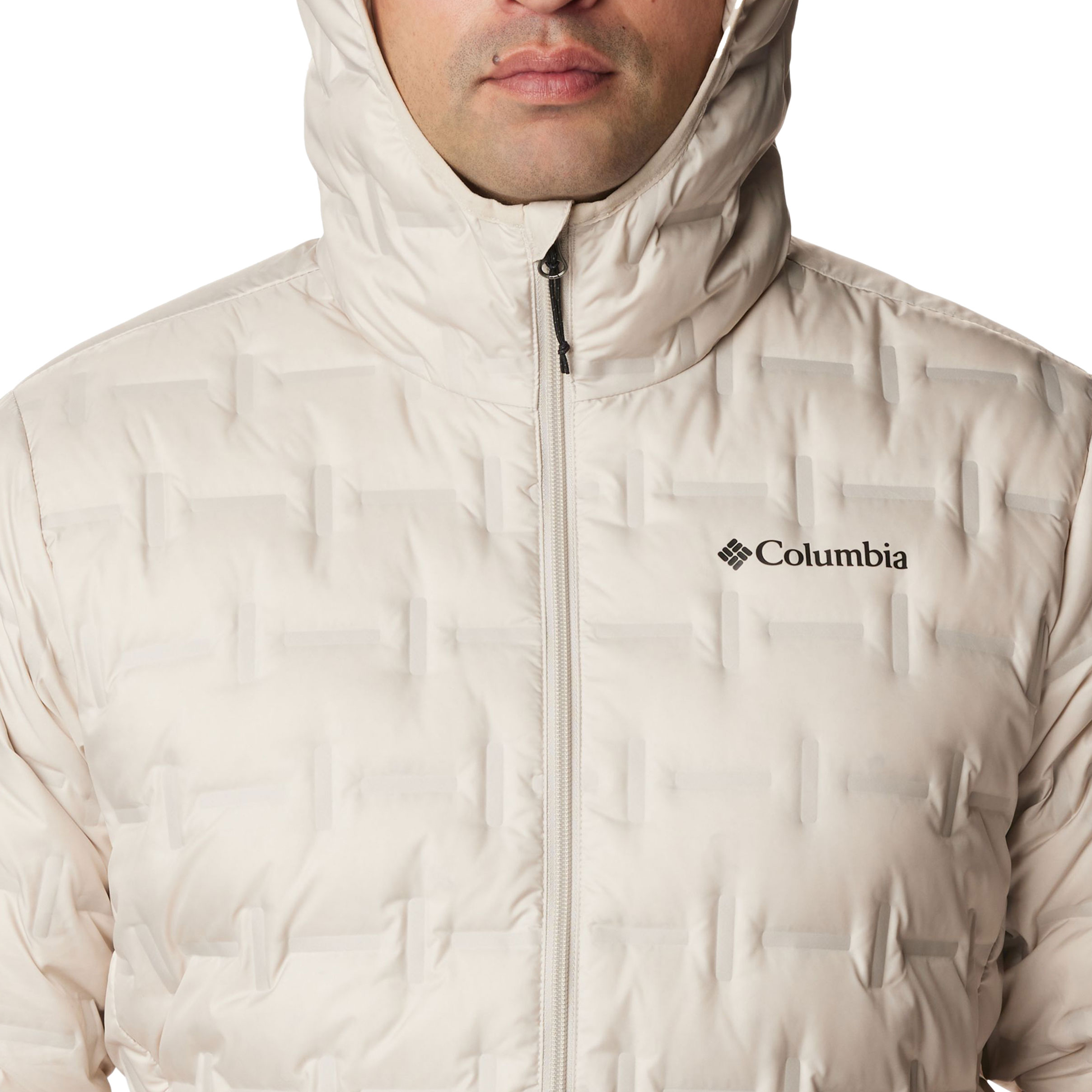 Columbia Delta Ridge Down Hooded Jacket - Dark Stone