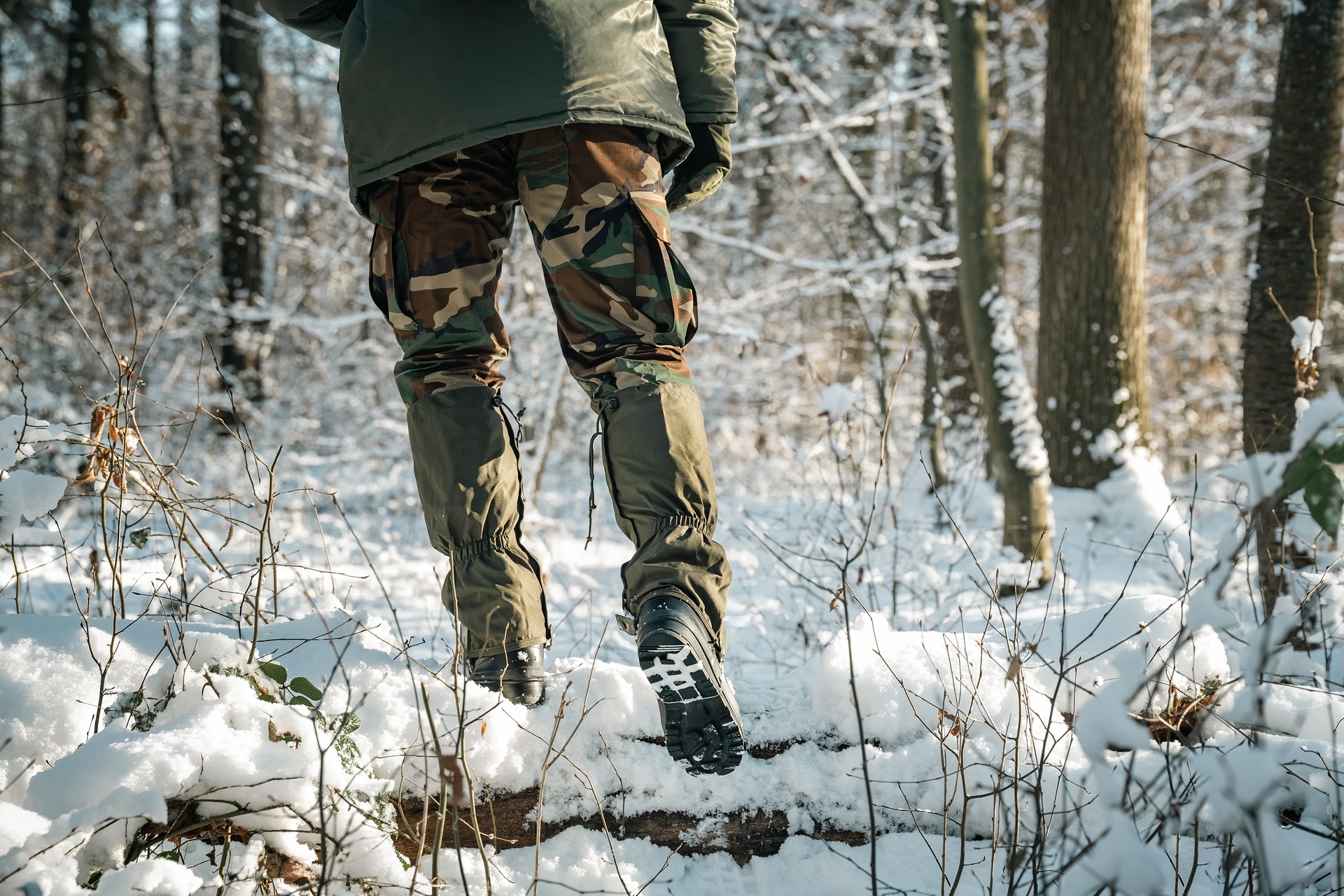 Mil-Tec BW Mountain Boots - Black