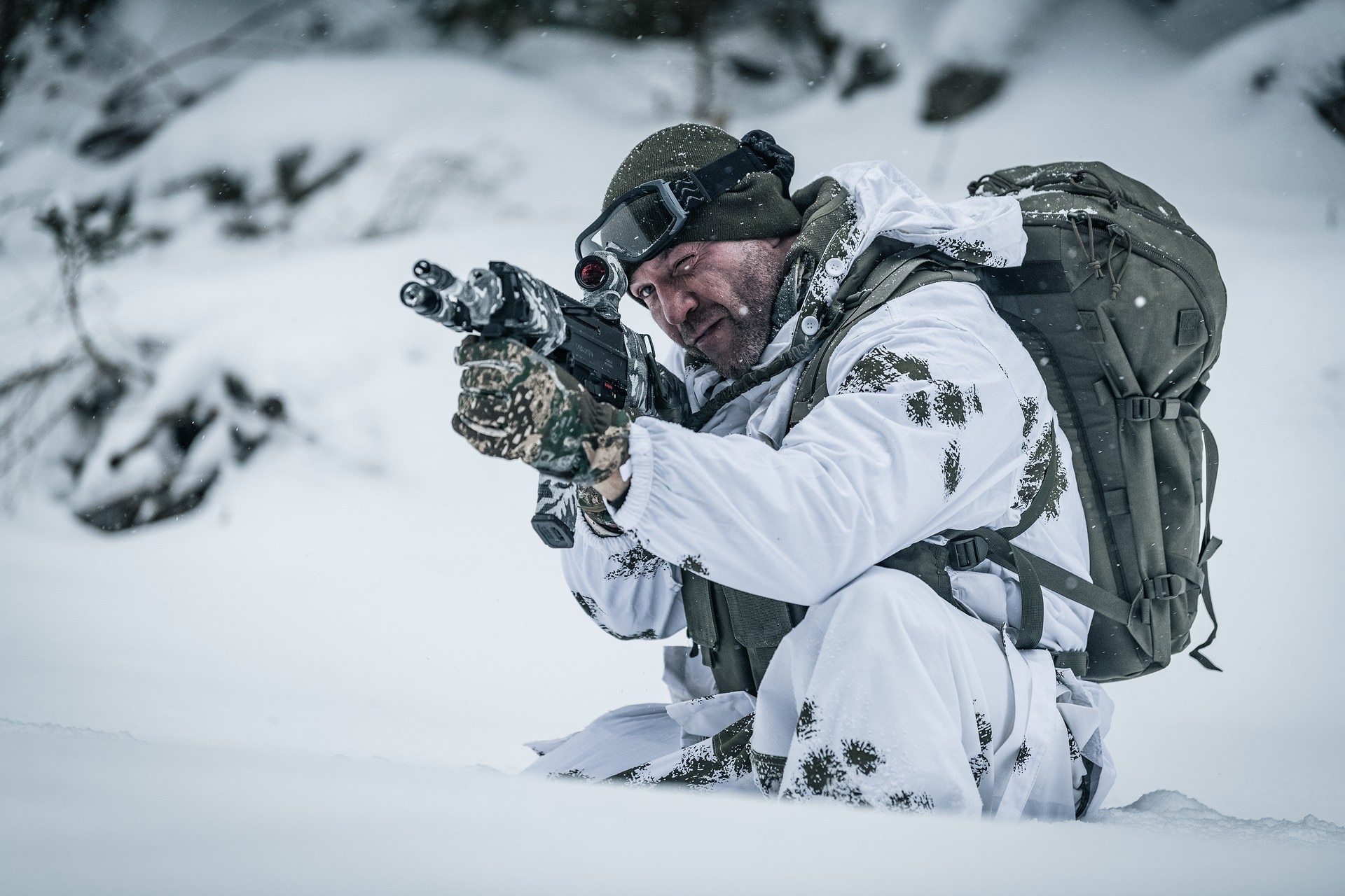 Berghaus Tactical FLT Ares IR Backpack 25 l - Stone Grey Olive