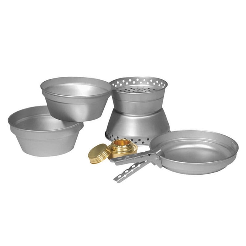 Mil-Tec cookware set with Alu Cook-S spirit burner