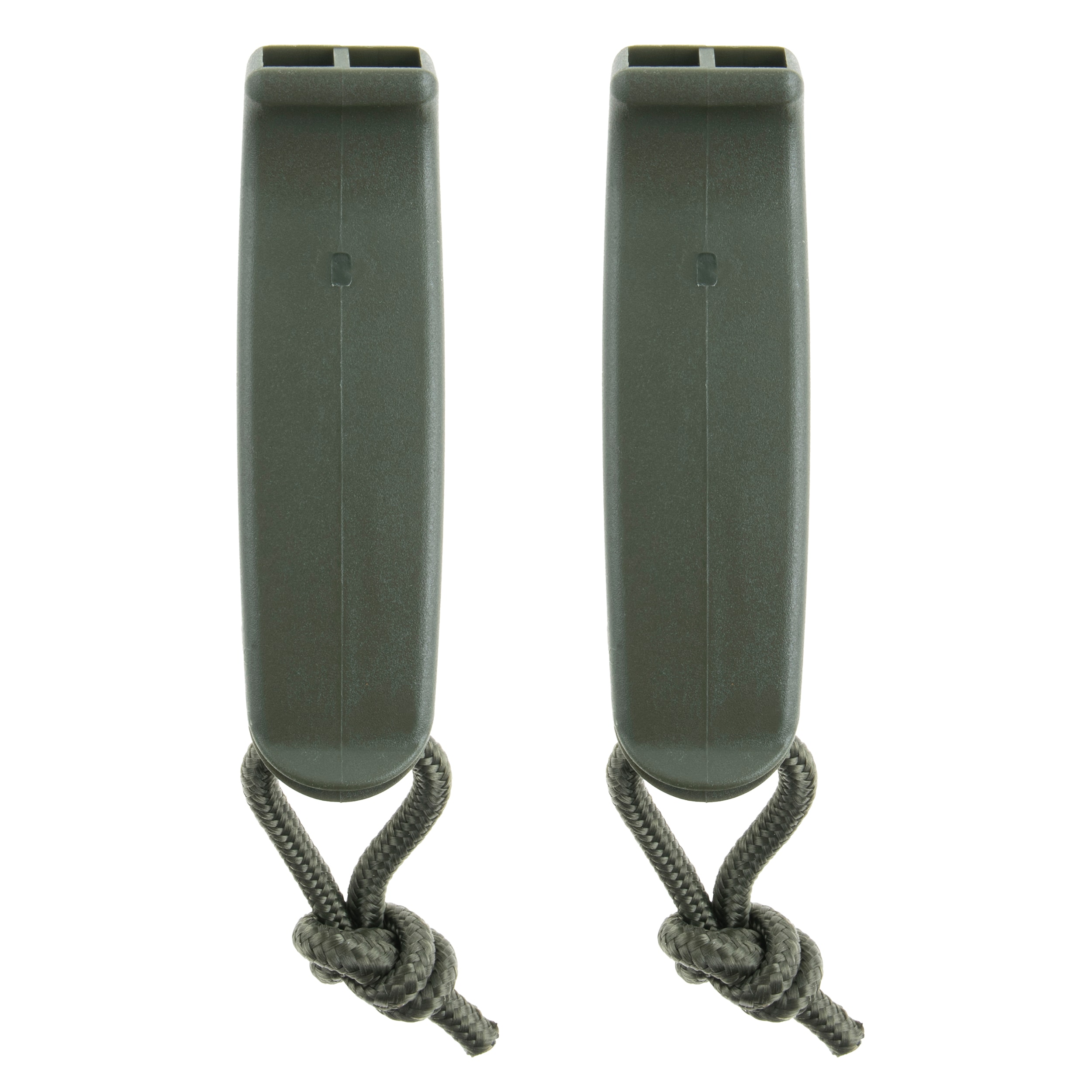 Mil-Tec Signaling Whistle Tactical MOLLE Olive - 2 pcs.