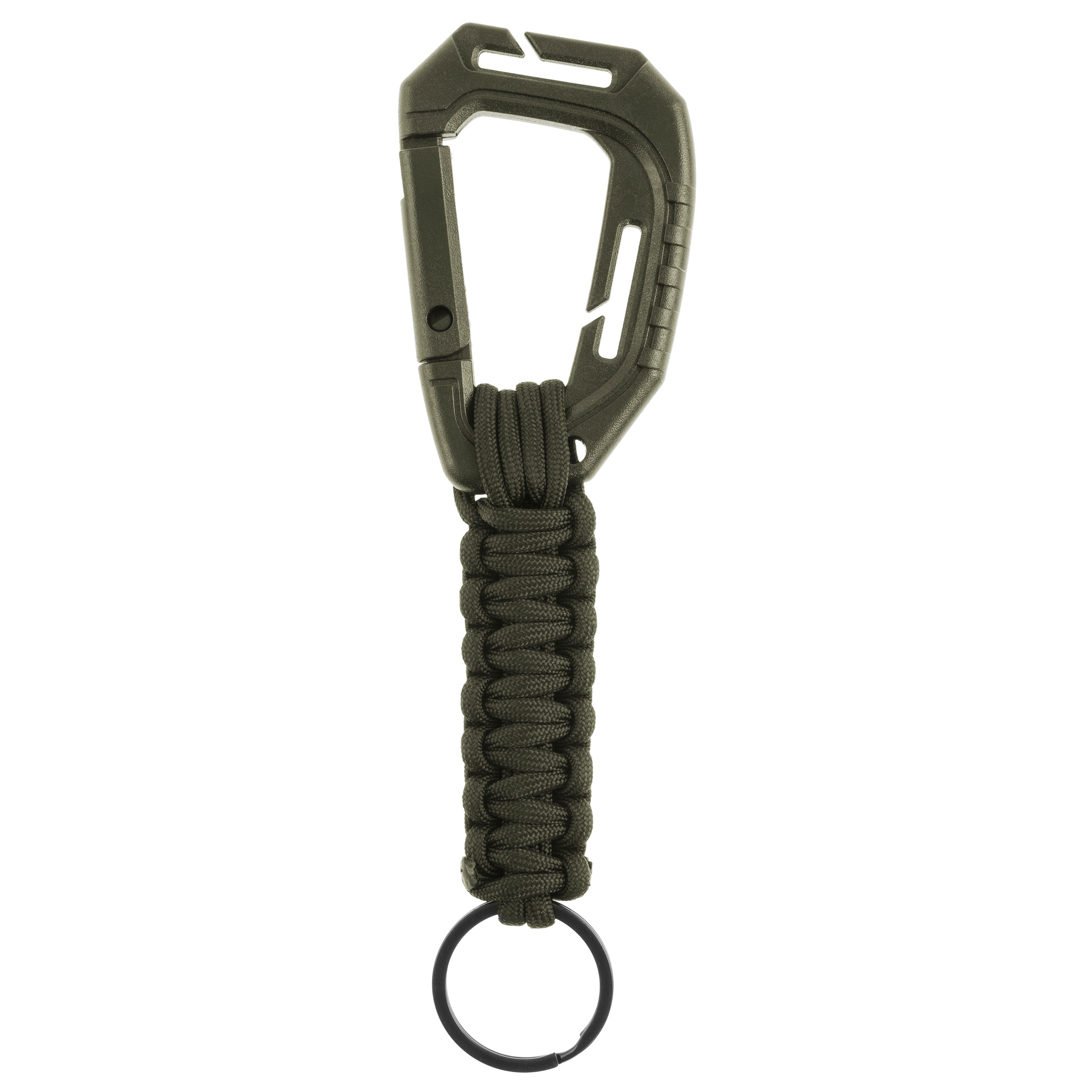 Mil-Tec Key ring with a MOLLE carabiner - Olive