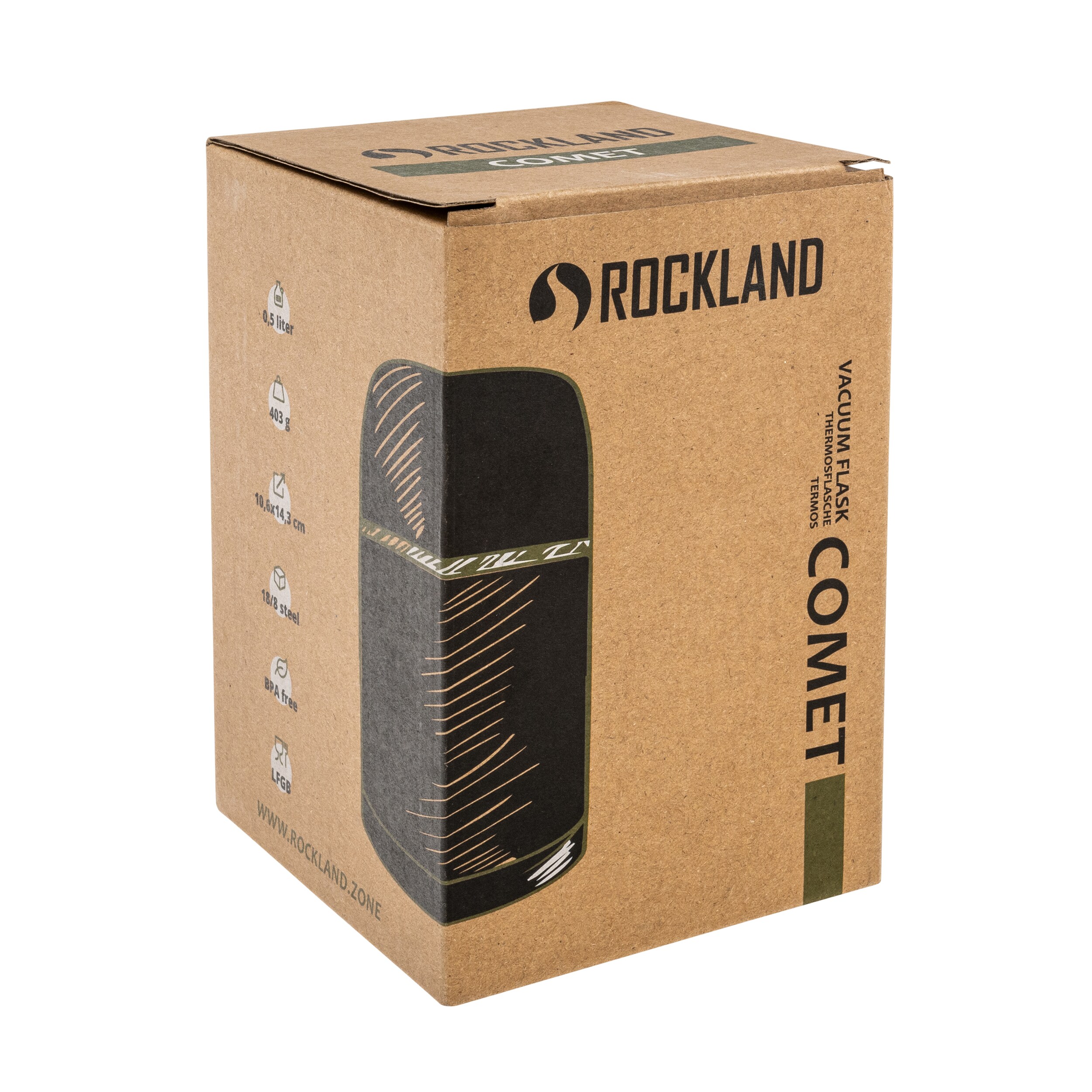 Rockland Comet Wide Mouth Vacuum Flask 500 ml