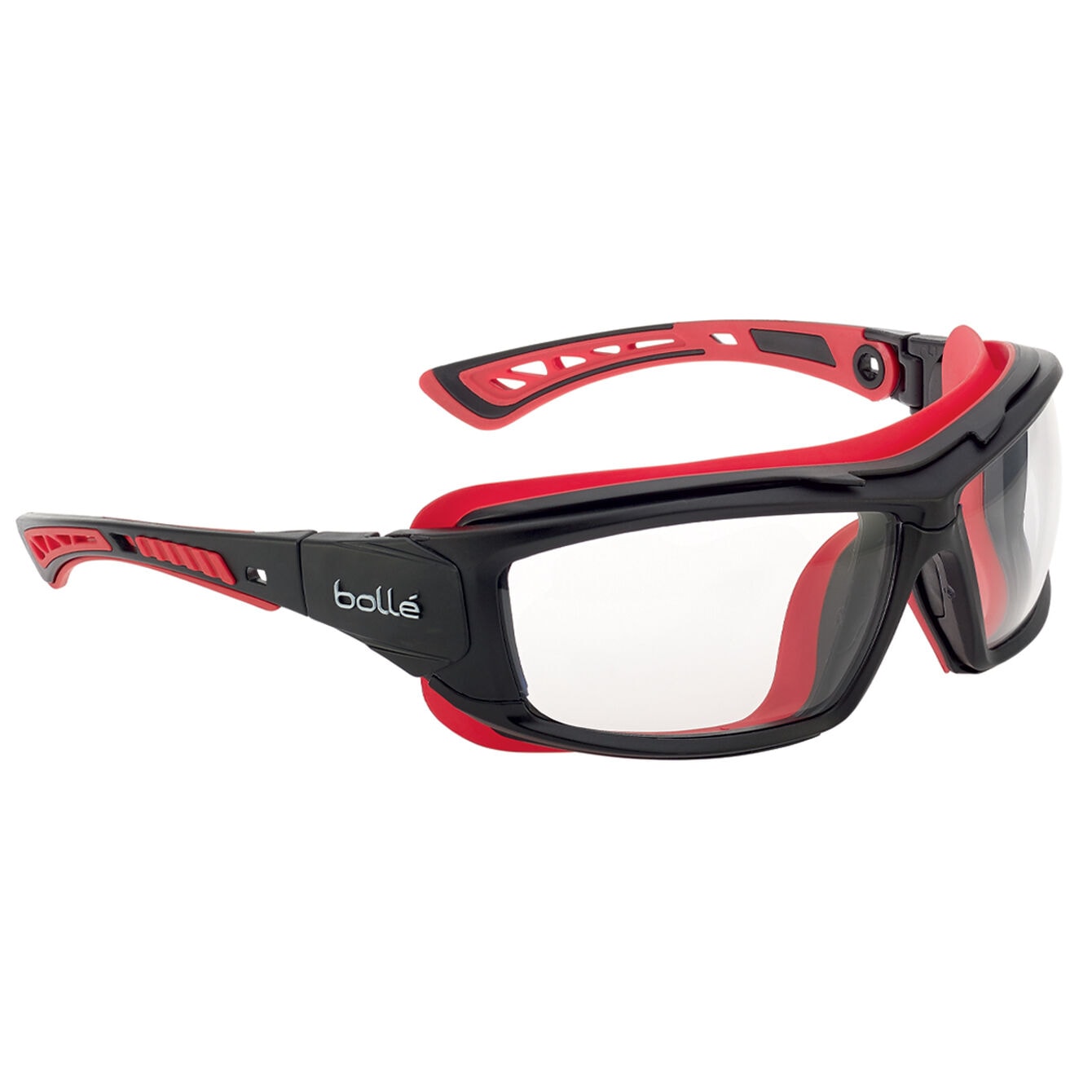 Bolle ULTIM8 BSSI Safety Goggles - Clear/Red/Black