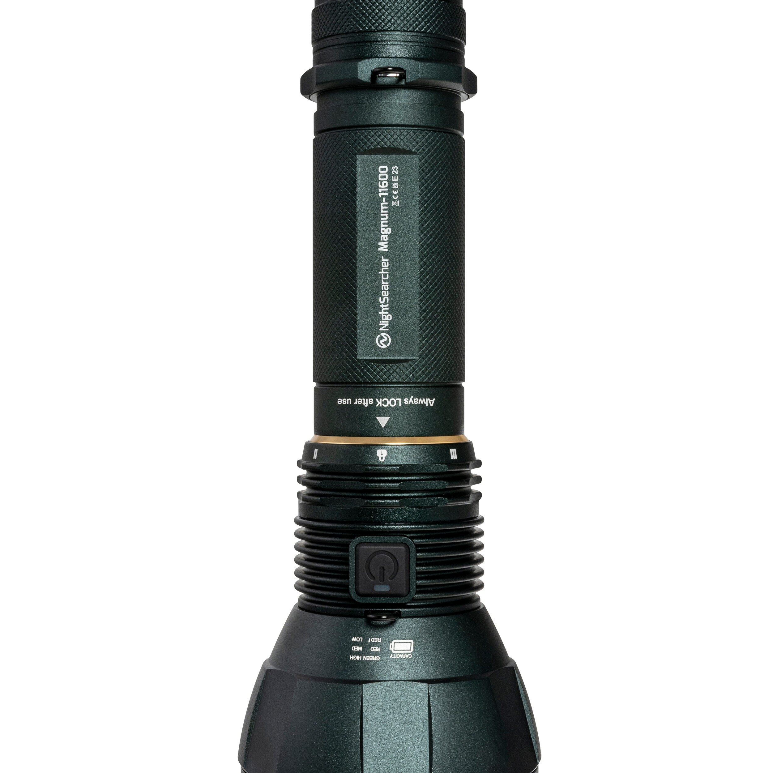 NightSearcher Magnum Flashlight - 11600 lumens
