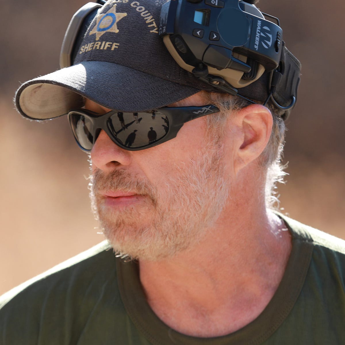 Wiley X XL-1 Advanced Comm 2.5 Set 3in1 Tactical glasses - Grey/Clear/Light Rust - Matte Black