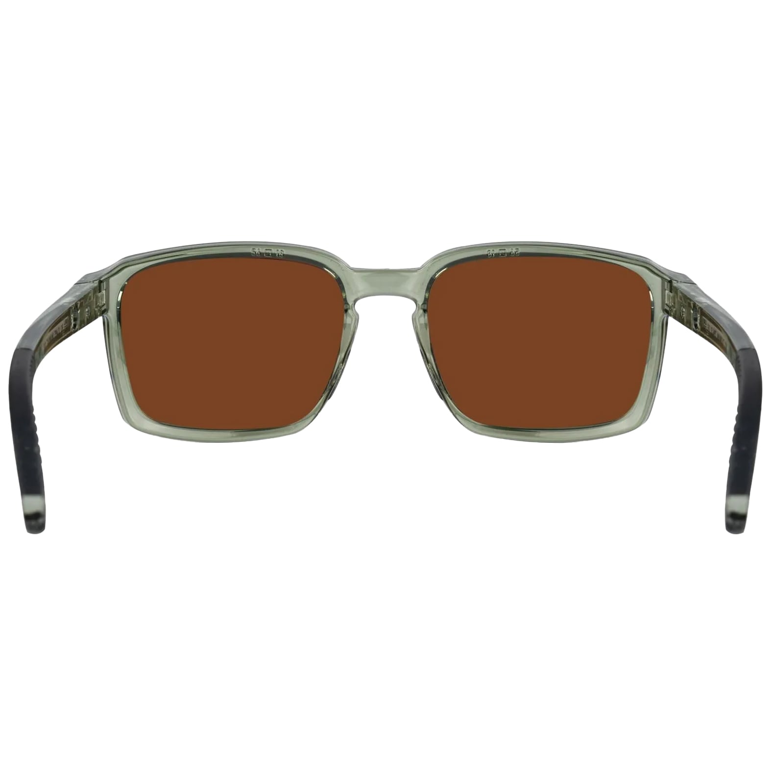 Wiley X Alfa Glasses - Captivate Polarized Bronze Mirror/Gloss Crystal Light Olive/Grey