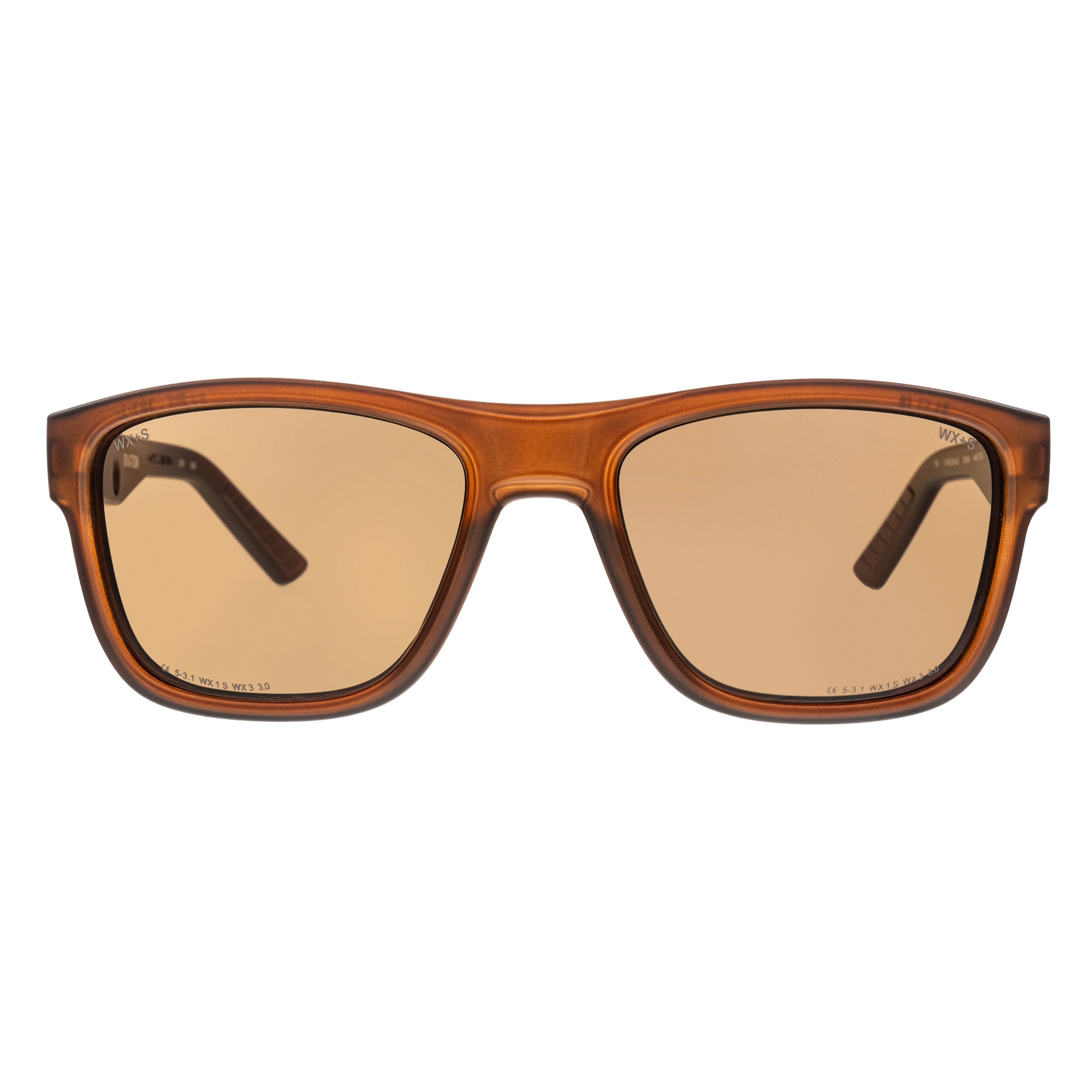 Wiley X Ovation Glasses - Brown/Matte Rootbeer