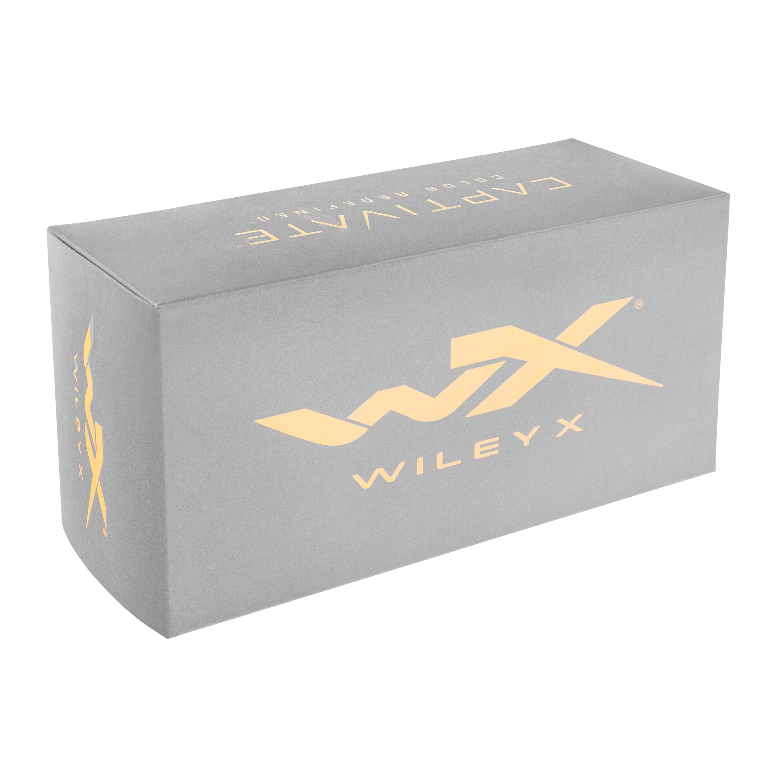 Wiley X Ovation Glasses - Captivate Polarized Rose Gold Mirror/Matte Black