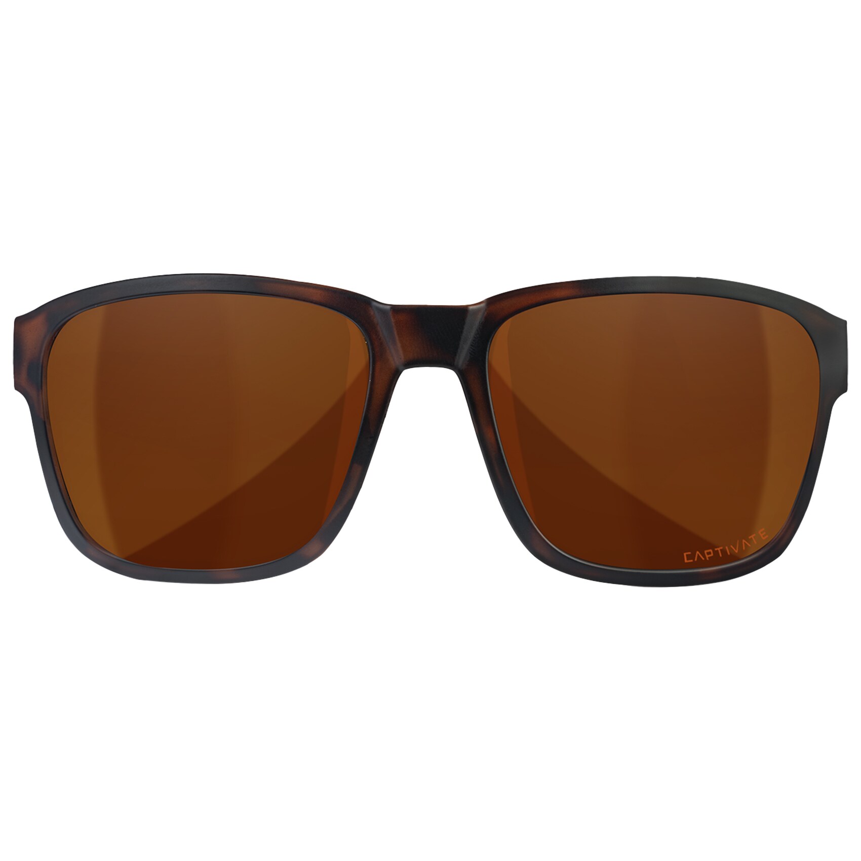 Wiley X Trek Glasses - Captivate Polarized Copper/Matte Havana Brown