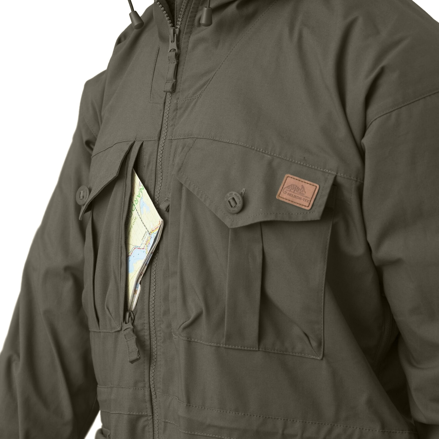 Helikon-Tex SAS Smock Duracanvas Jacket - Taiga Green