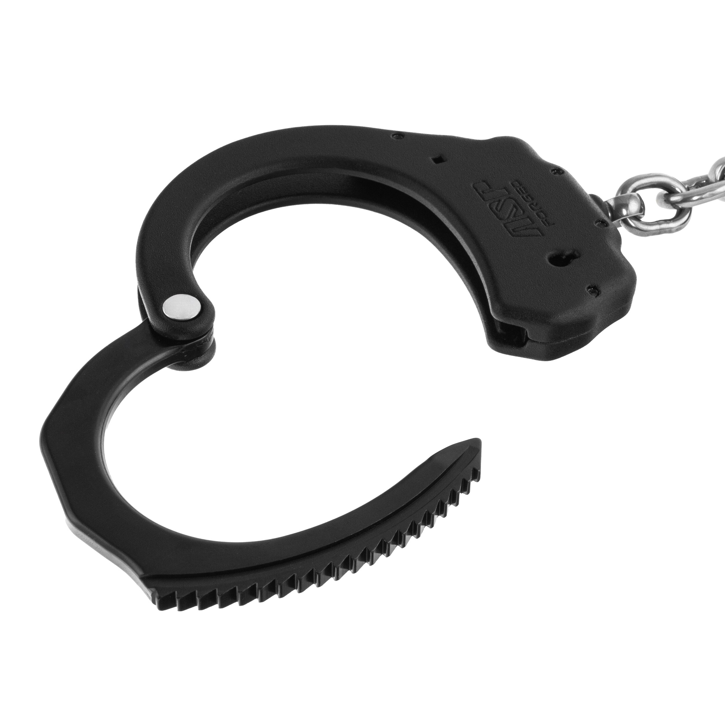 ASP Ultra Plus Aluminium 1 Pawl Chain Handcuffs - Black