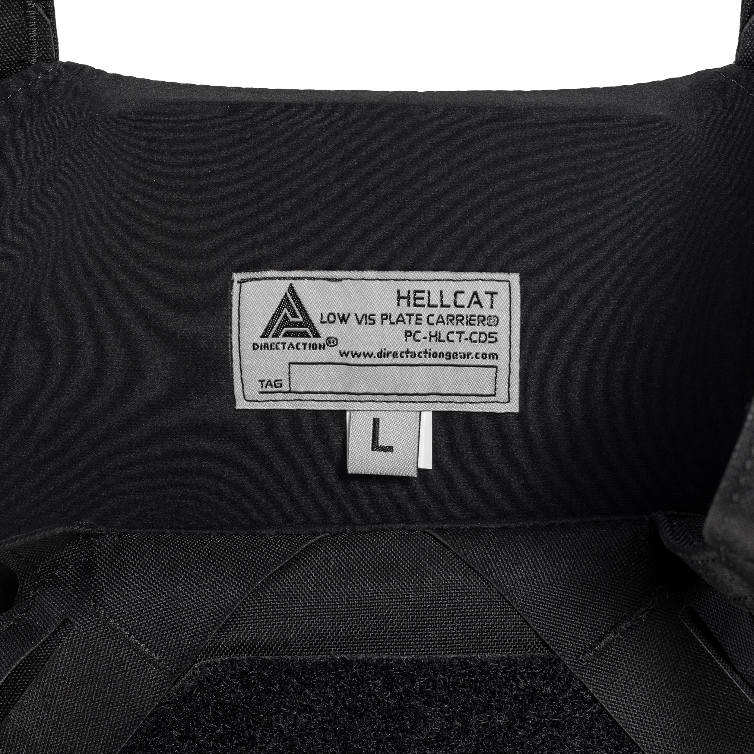 Direct Action Hellcat Low Vis Plate Carrier - Black