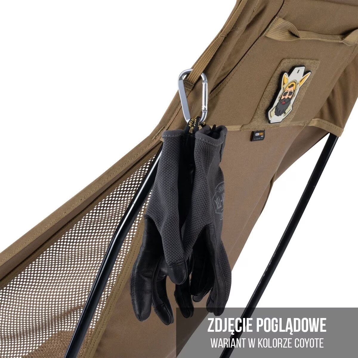 Helikon Traveler Enlarged Folding Travel Chair - Tiger Stripe