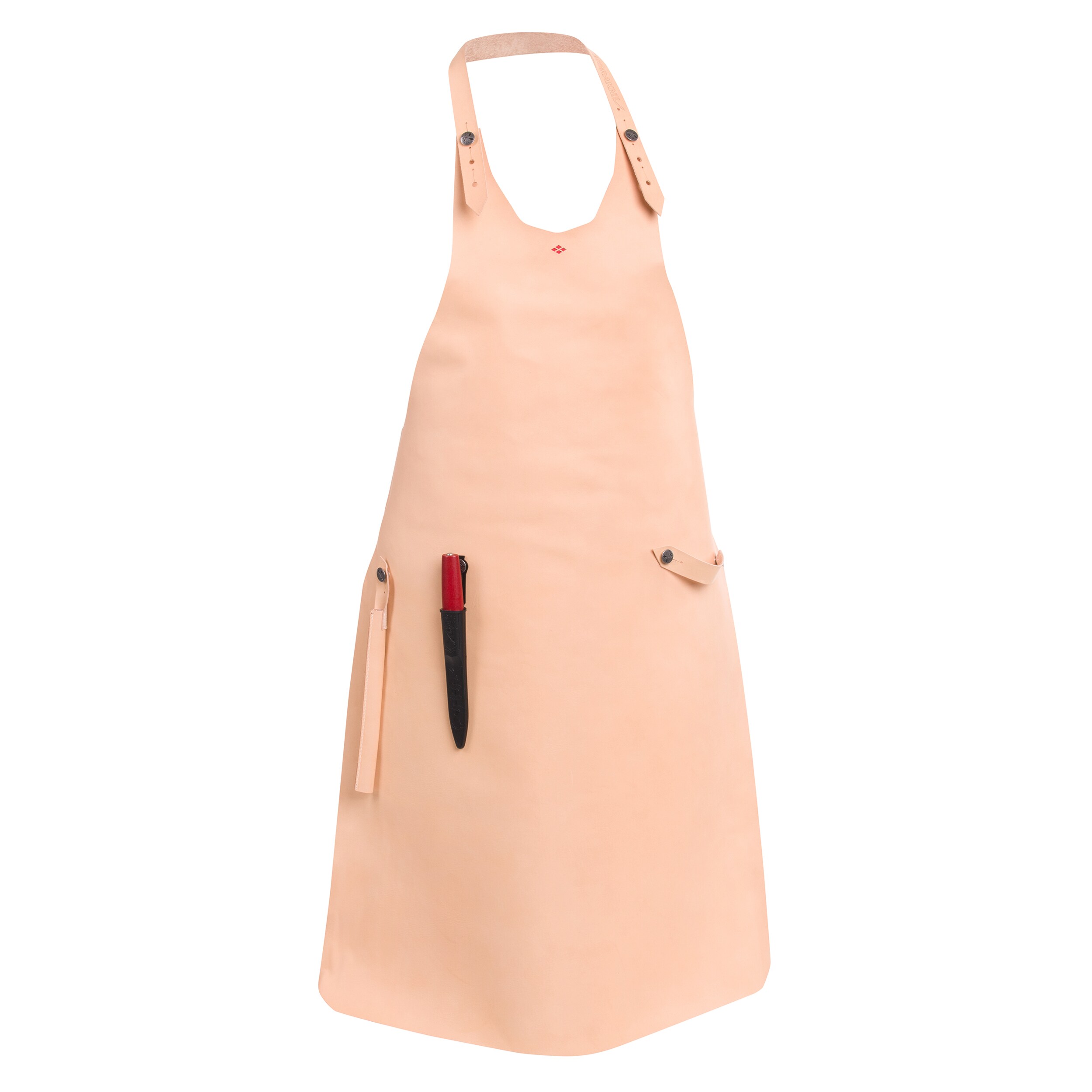 Mora Leather Apron - Natural