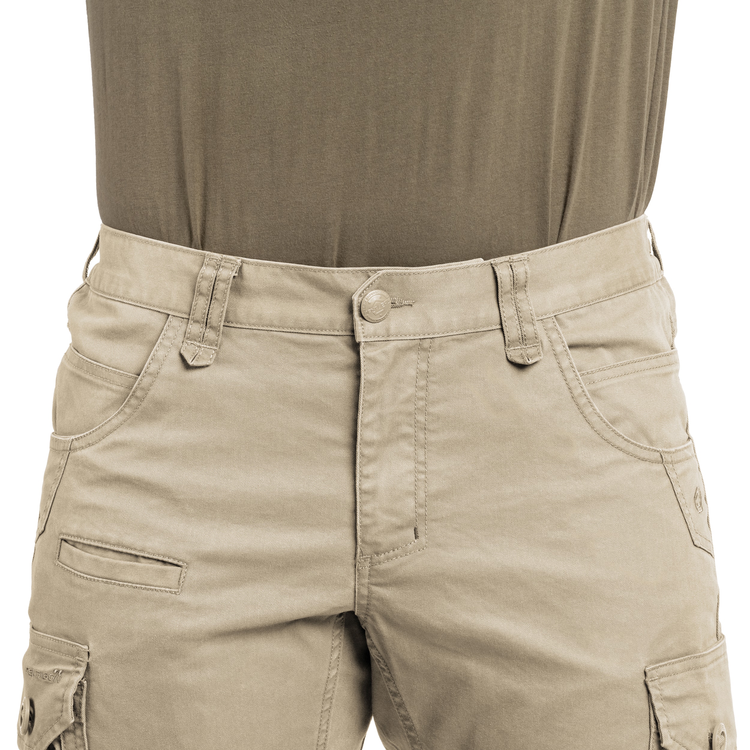 Pentagon Invictus Tactical Joggers - Khaki