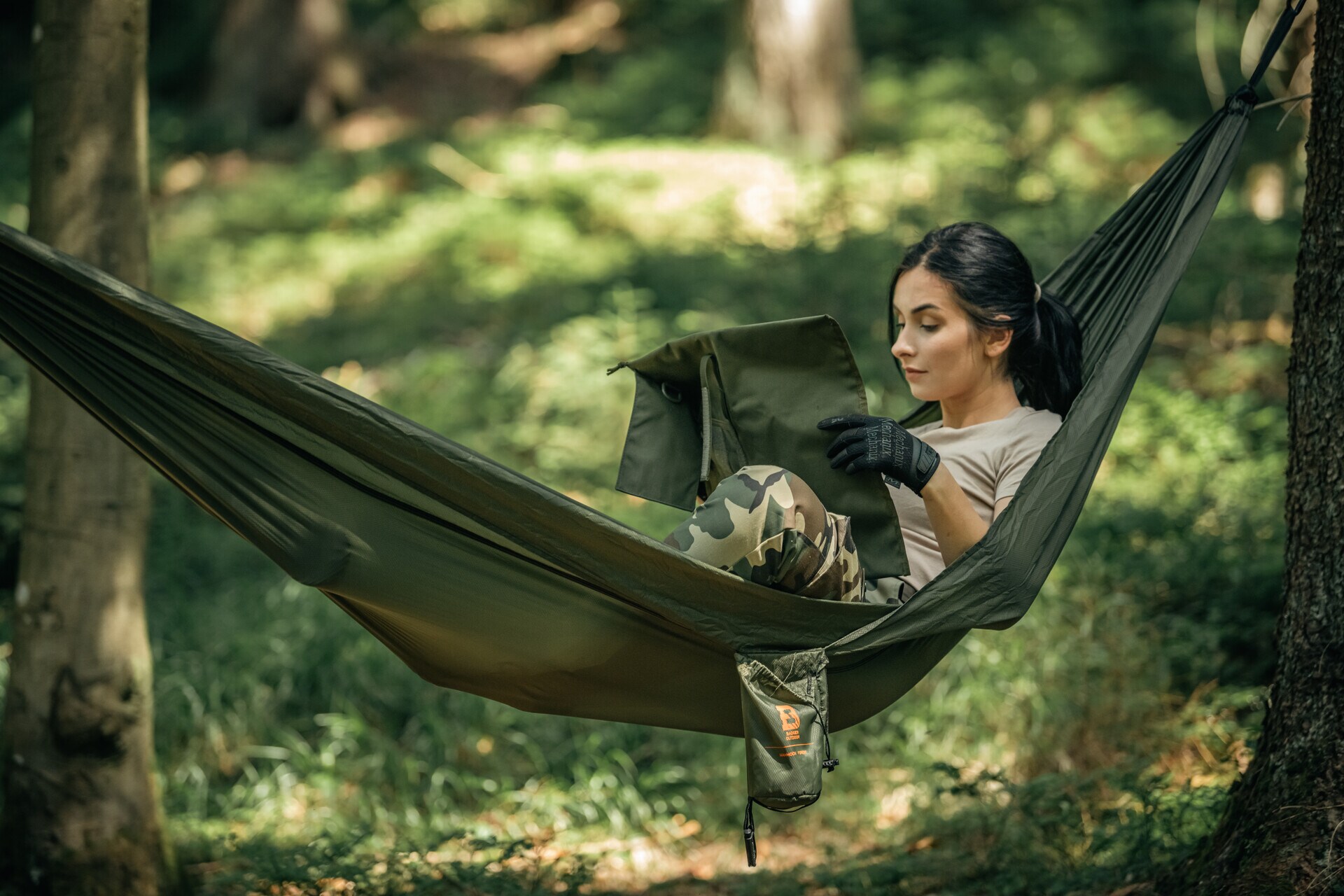 Badger Outdoor Forest Hammock - Olive