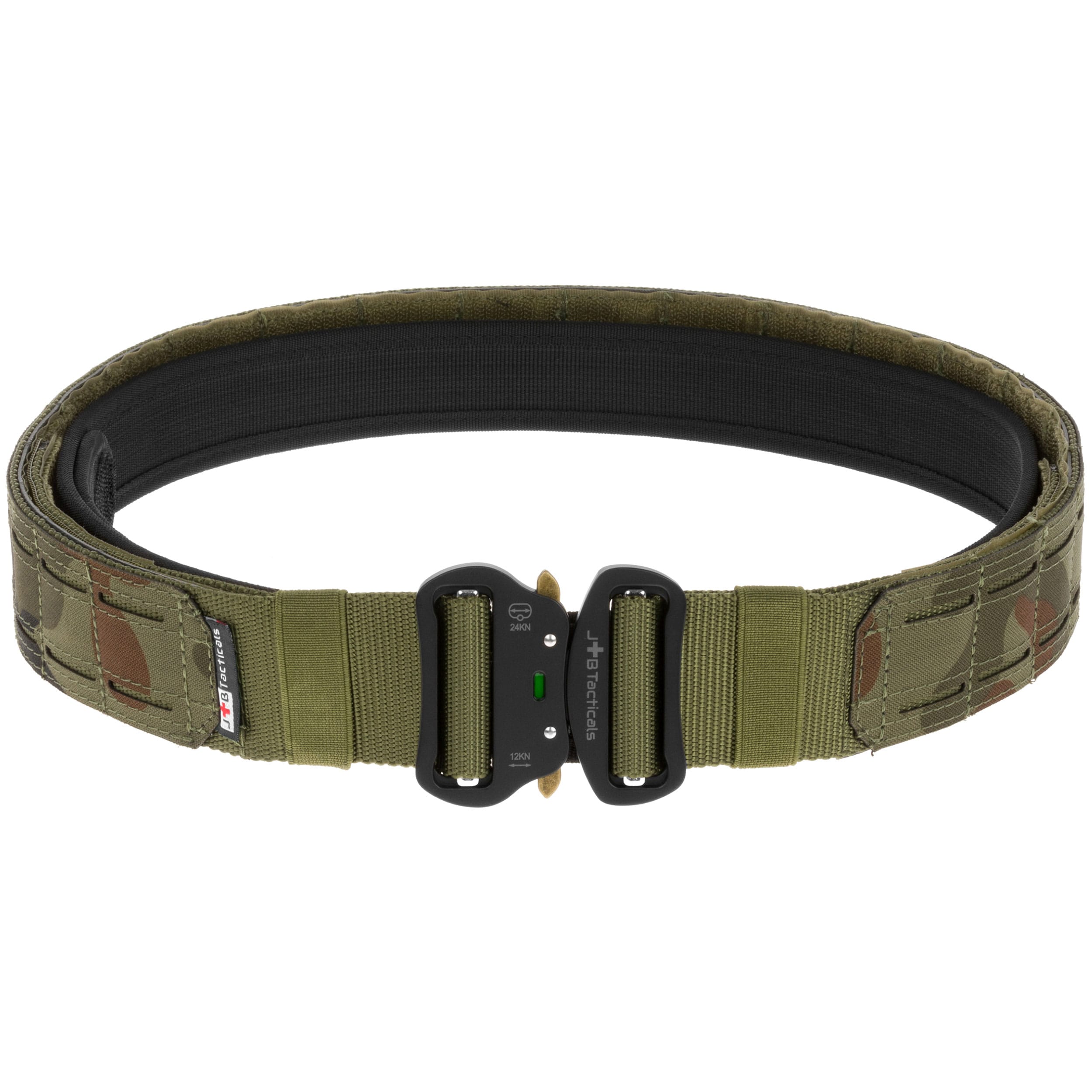JB Tacticals MOLLE Laser Cut Tactical belt with inner belt - wz.93 Pantera PL Woodland