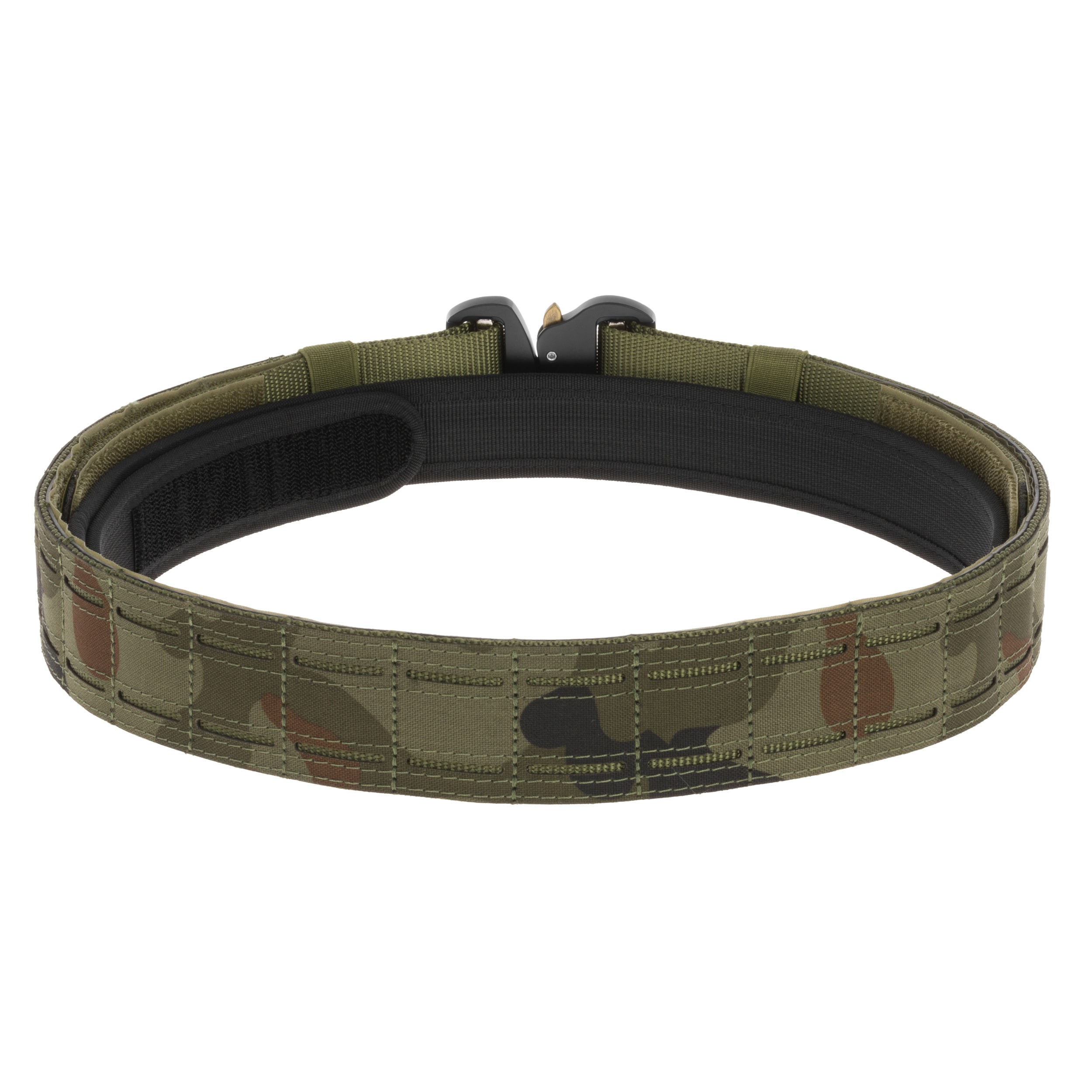 JB Tacticals MOLLE Laser Cut Tactical belt with inner belt - wz.93 Pantera PL Woodland