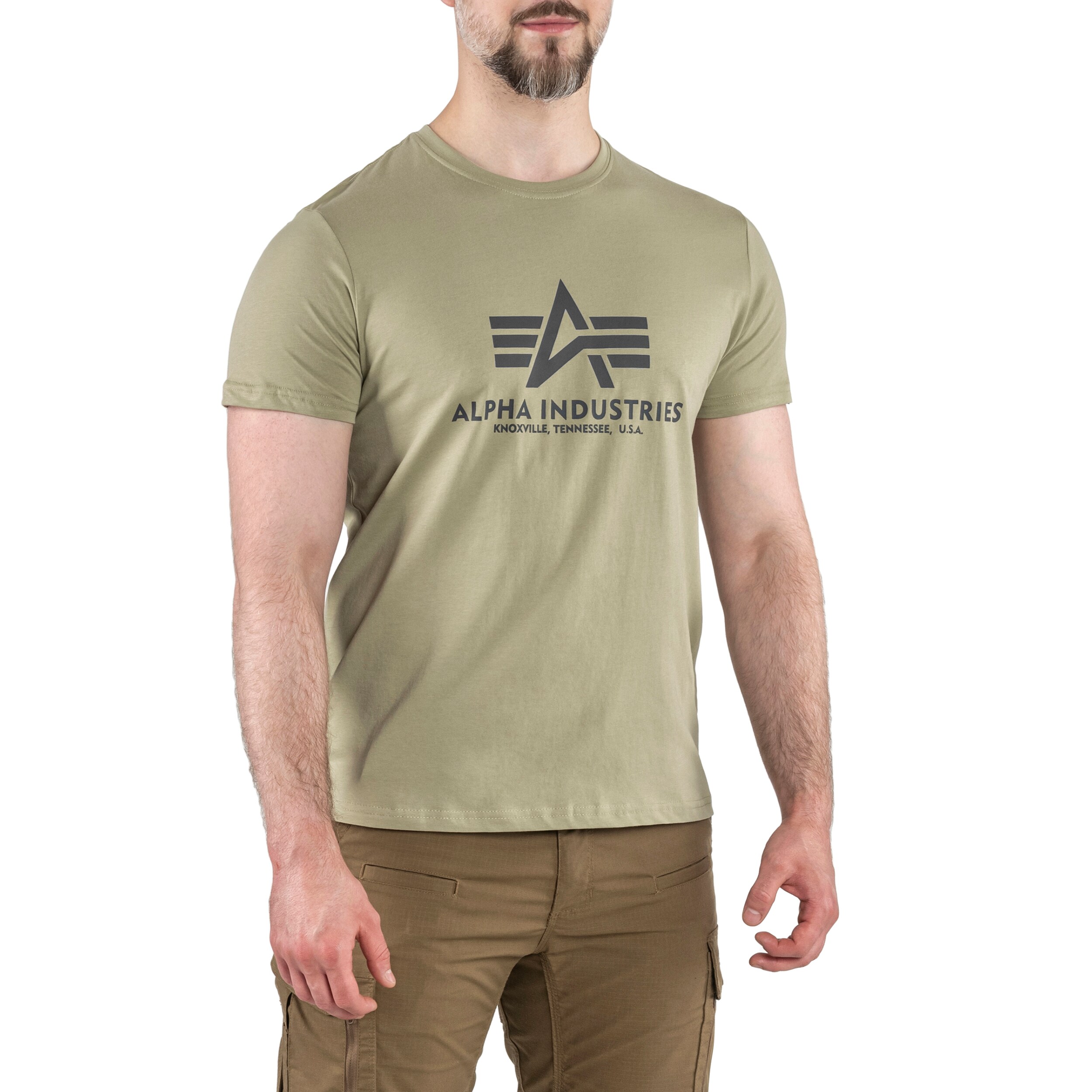 Alpha Industries Basic T-shirt - Light Olive