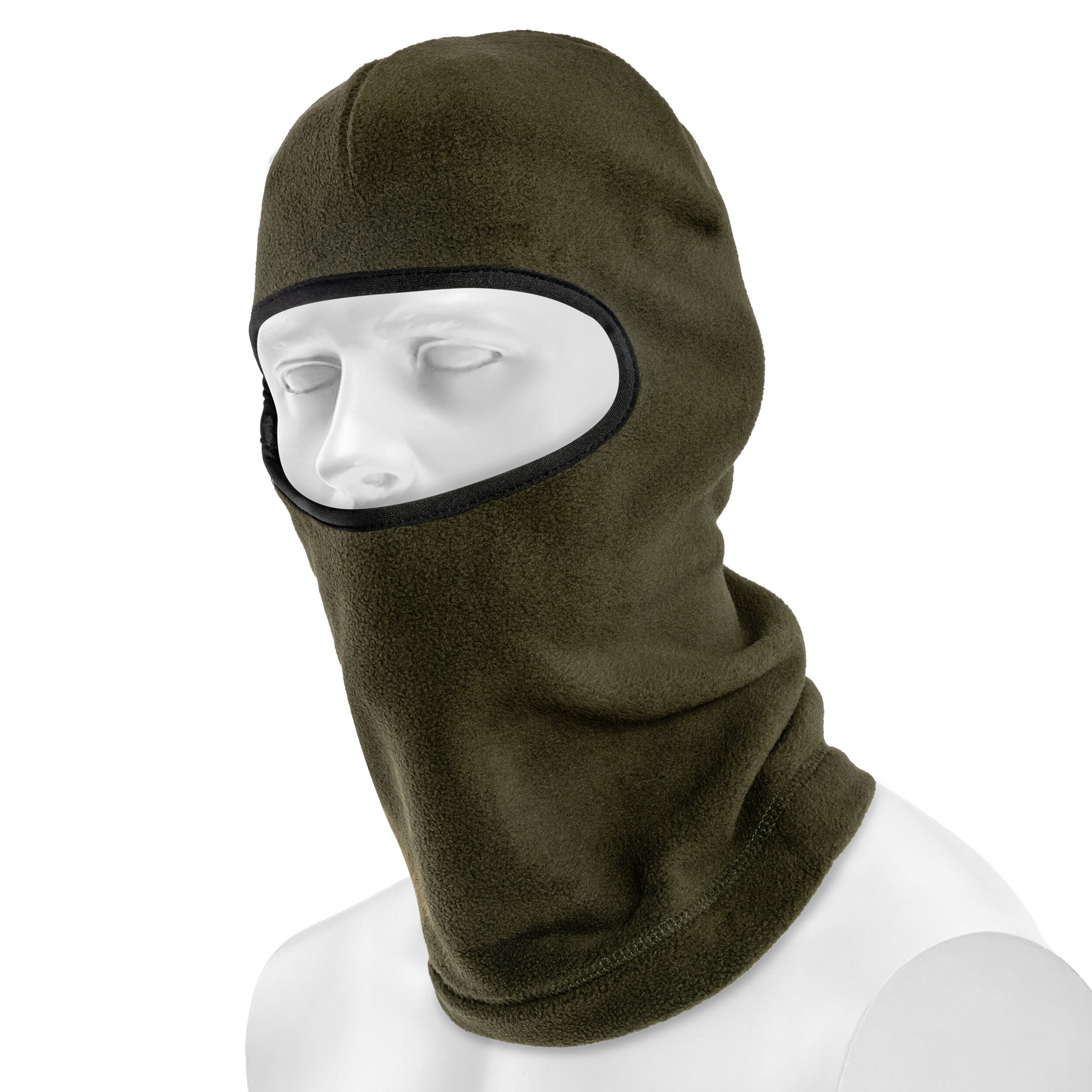 MFH Polyester-Fleece 1-hole Balaclava - Olive