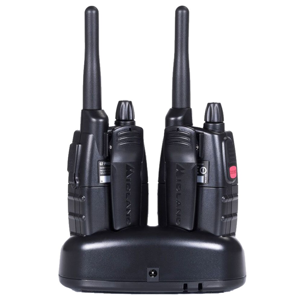 Midland G7 Pro PMR Radio 2 pcs. - Black