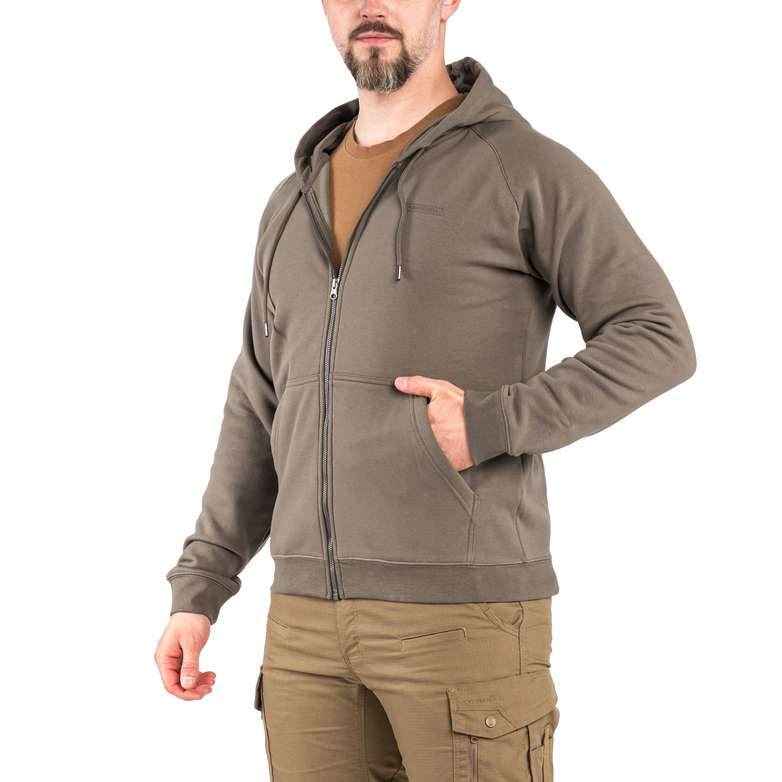 Pentagon Griffin Hood Sweater - RAL 7013