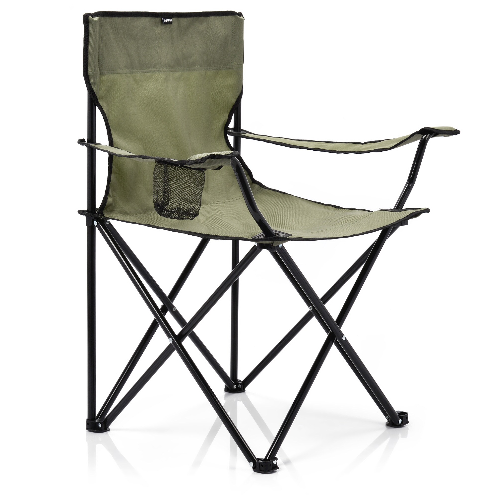 Meteor Quay Folding Travel Chair - Olive