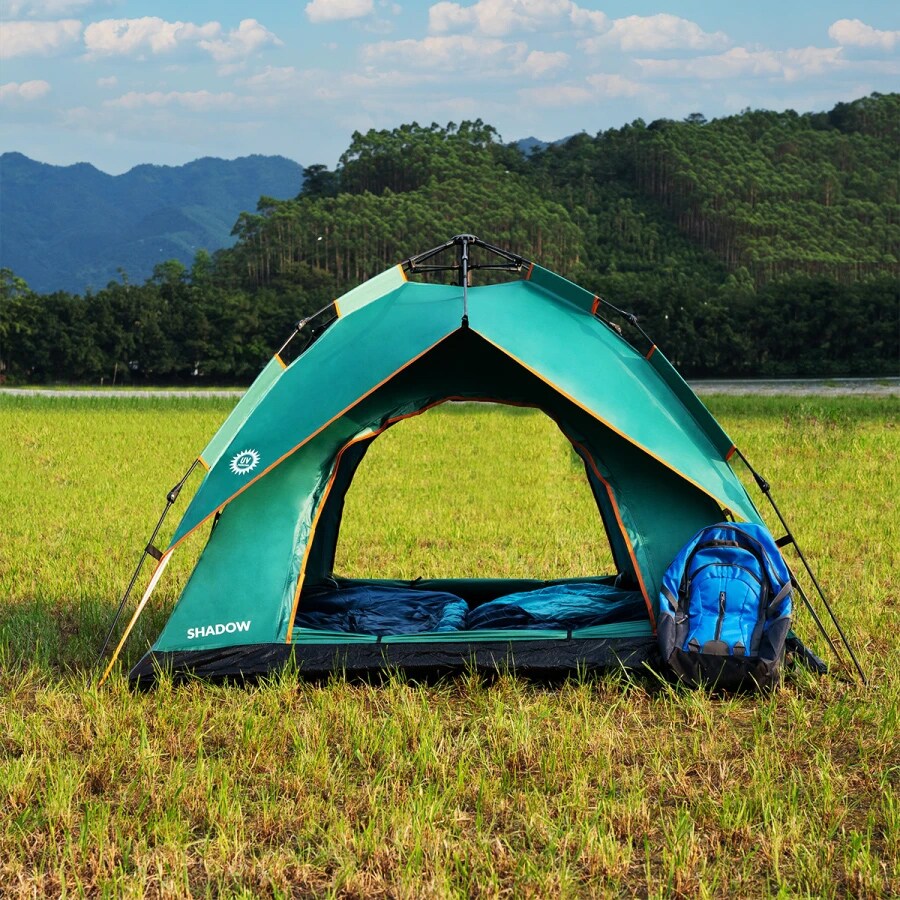 Nils Camp Shadow NC7819 3-Person Tent - Green