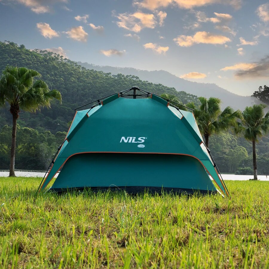 Nils Camp Shadow NC7819 3-Person Tent - Green