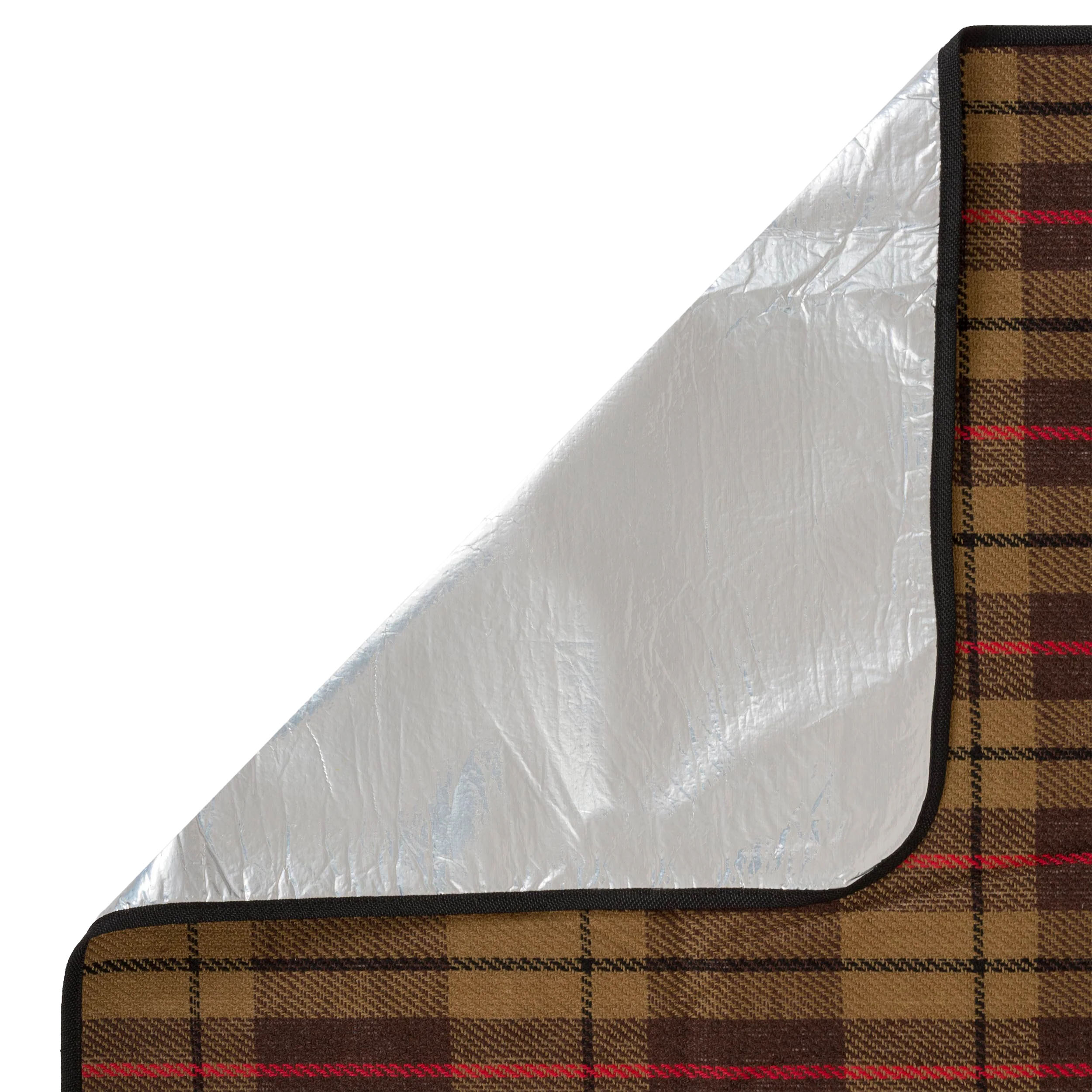 Highlander Outdoor Acrylic Picnic Blanket - Rustic Tweed